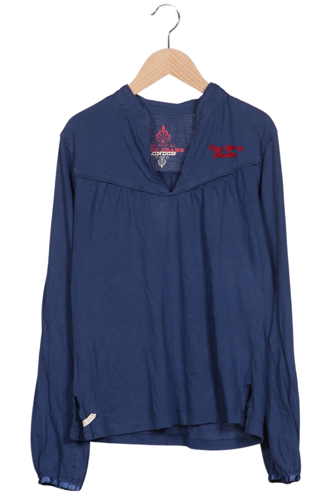 

Noa Noa Damen Langarmshirt, marineblau, Gr. 38