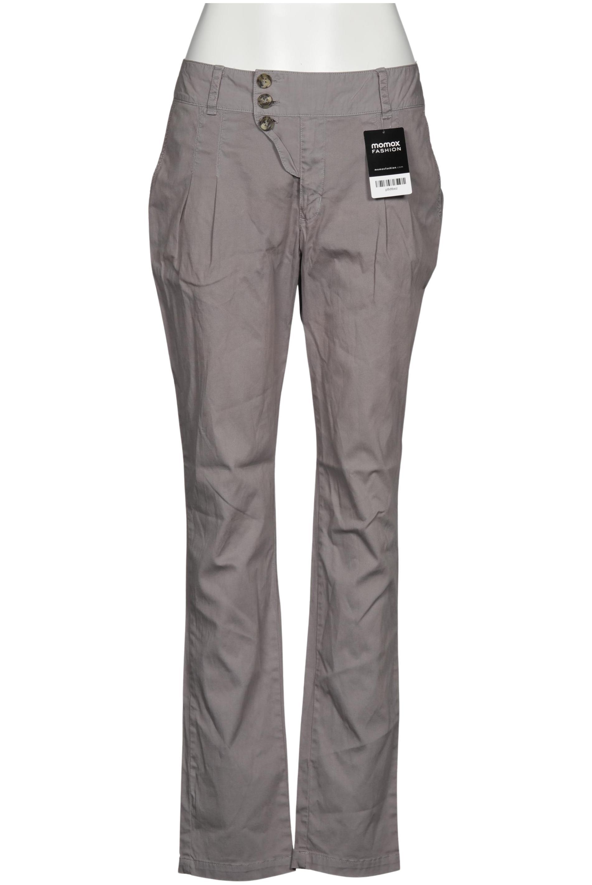 

Noa Noa Damen Stoffhose, grau, Gr. 0