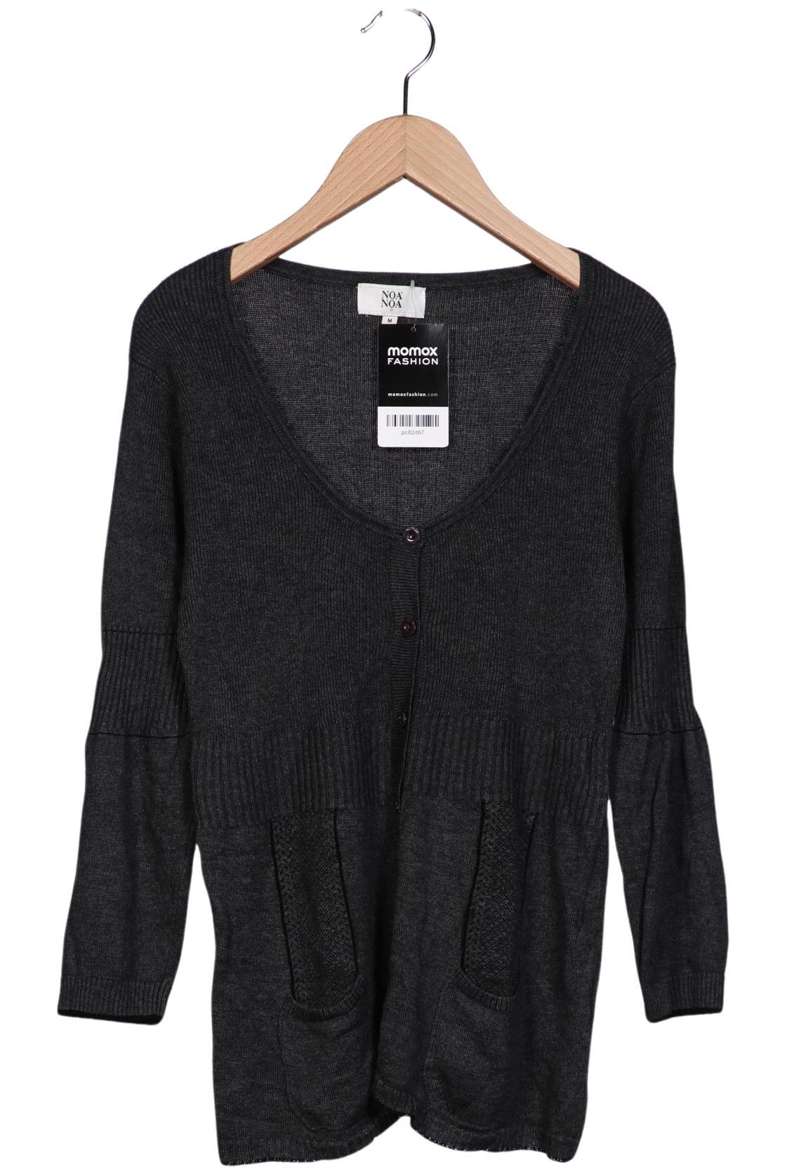 

Noa Noa Damen Strickjacke, grau, Gr. 38