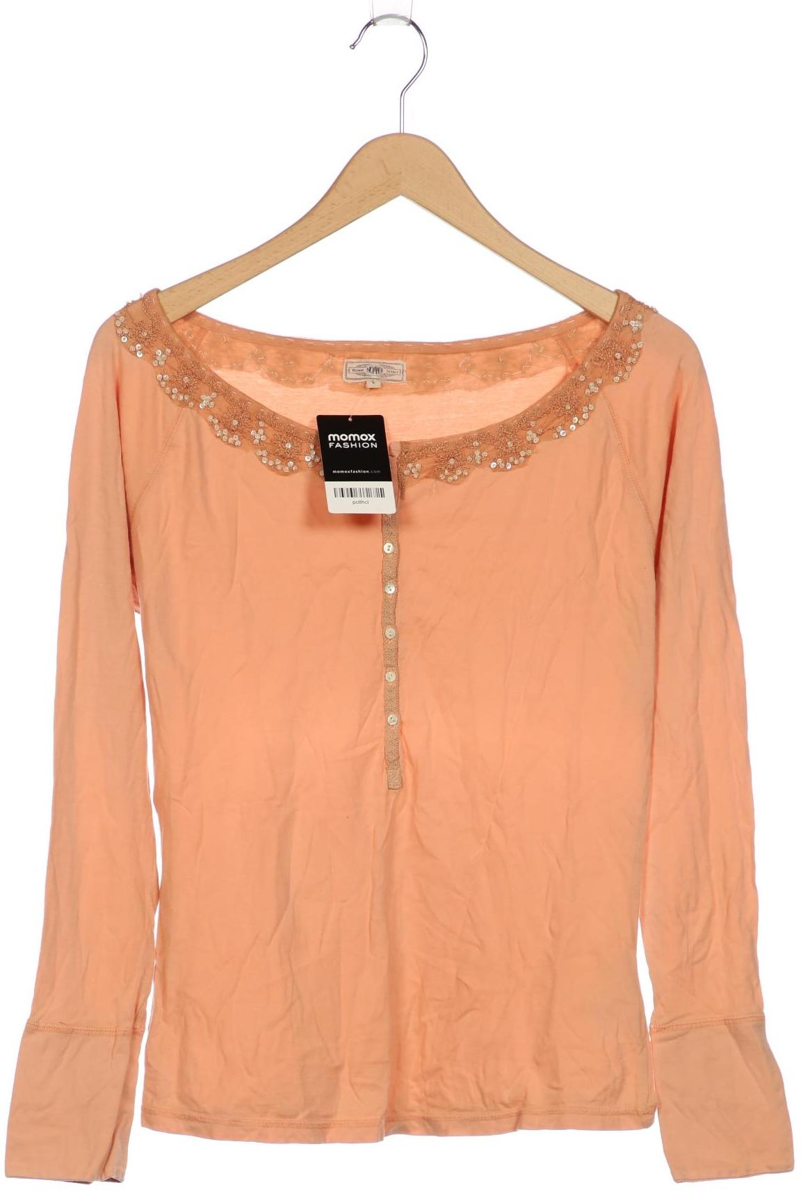 

Noa Noa Damen Langarmshirt, orange, Gr. 42