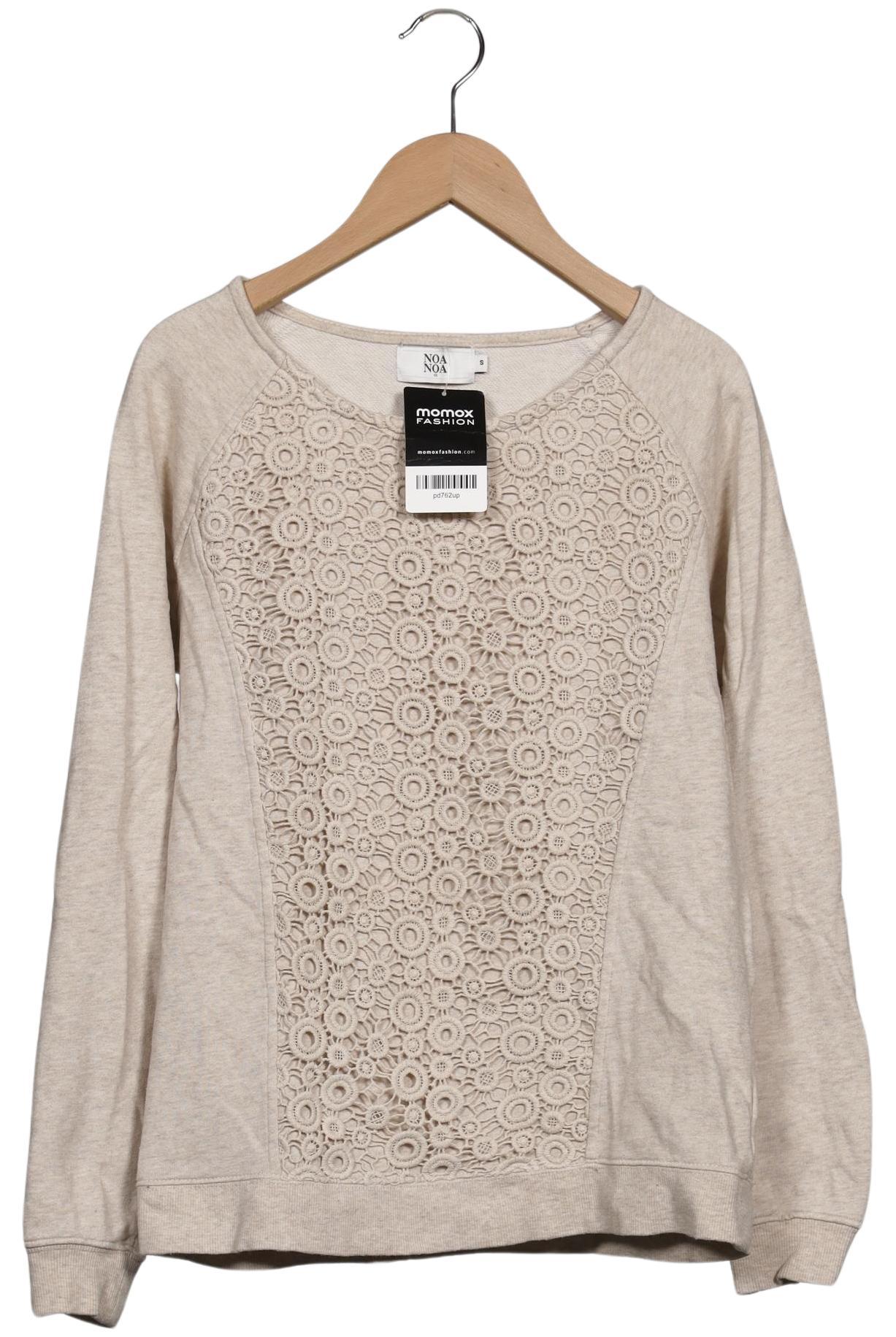 

Noa Noa Damen Sweatshirt, beige, Gr. 36