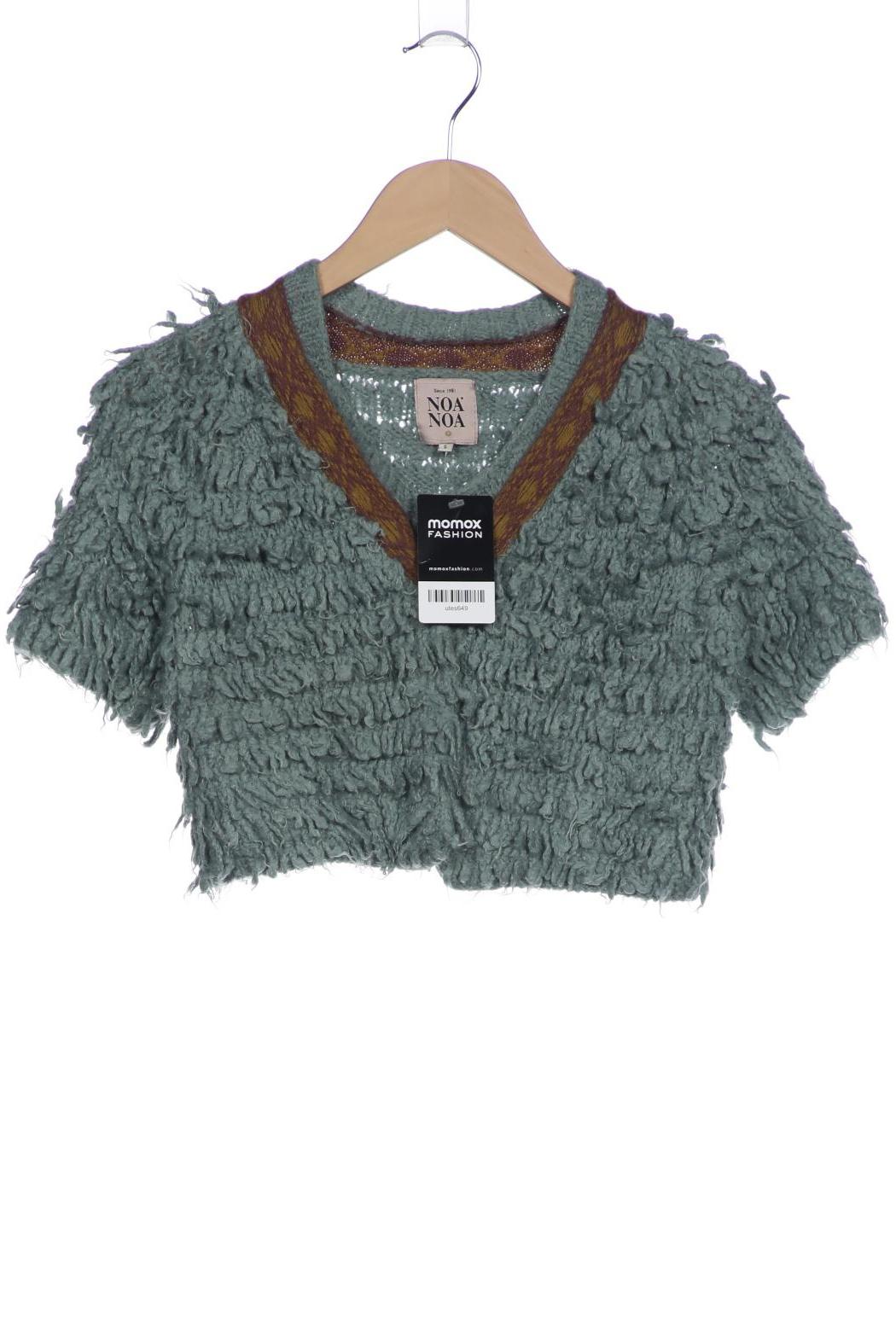 

Noa Noa Damen Strickjacke, türkis, Gr. 36