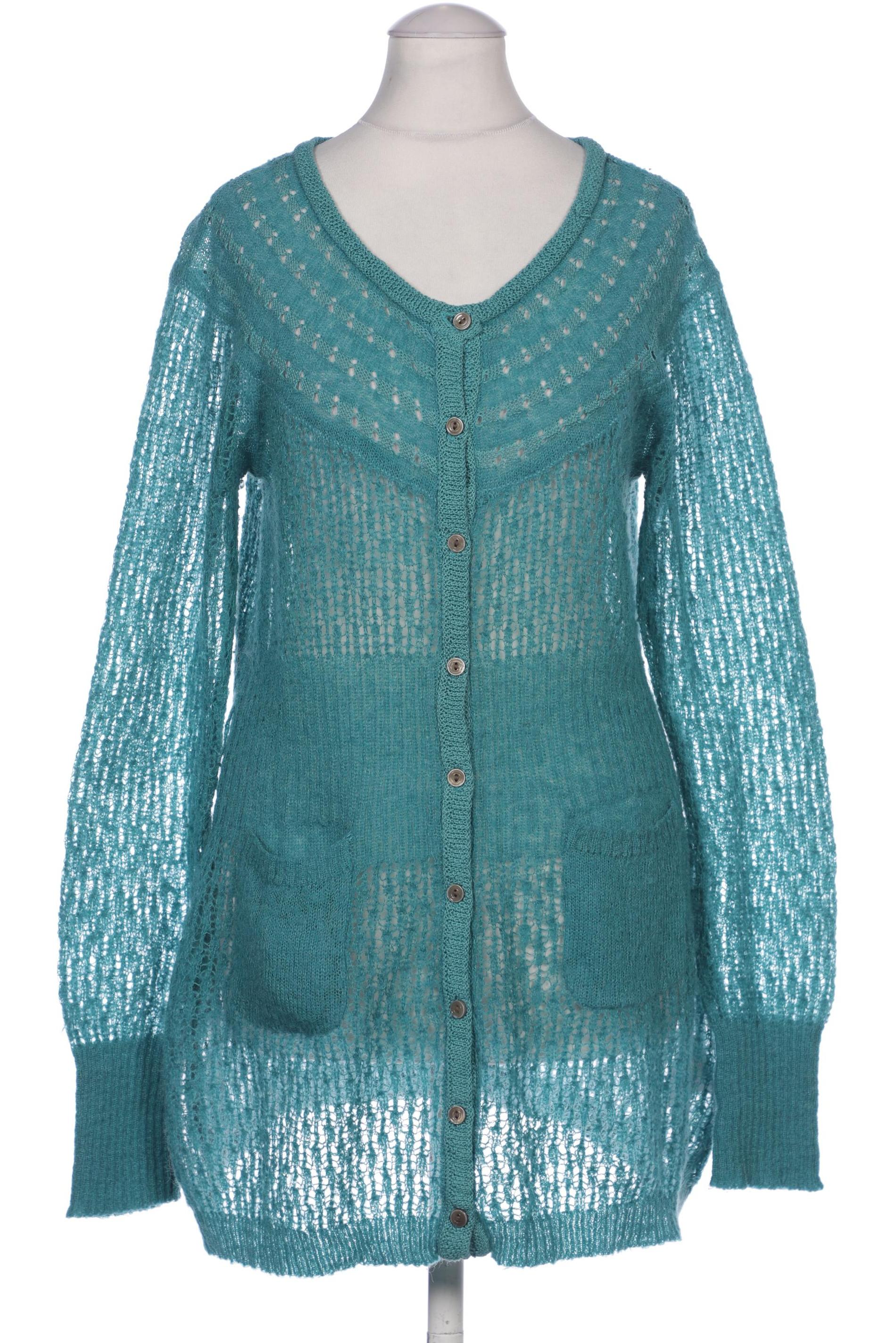 

Noa Noa Damen Strickjacke, türkis, Gr. 34