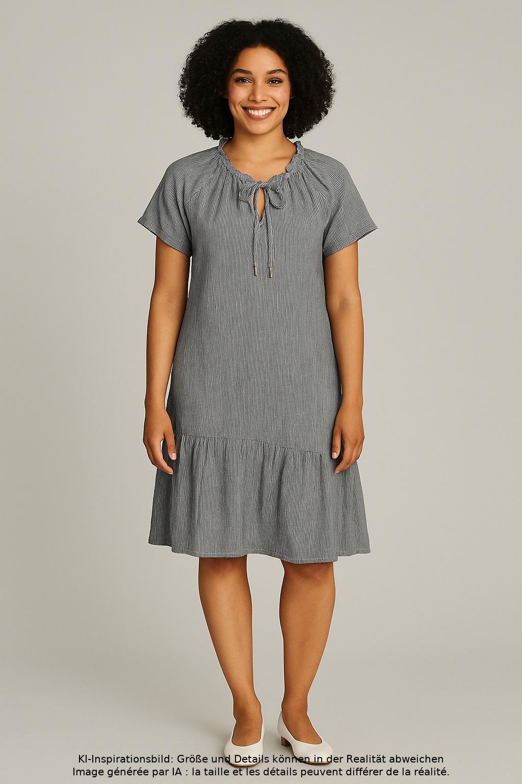 

Noa Noa Damen Kleid, grau, Gr. 42