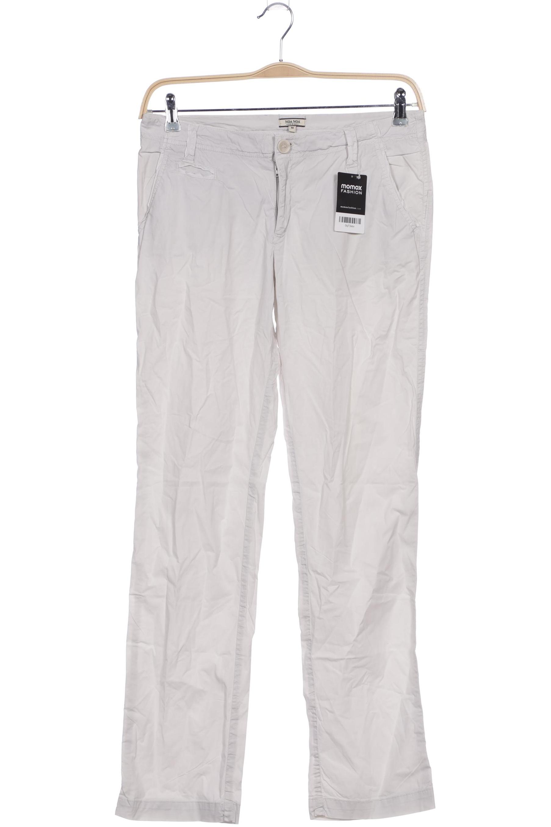 

Noa Noa Damen Stoffhose, weiß, Gr. 0