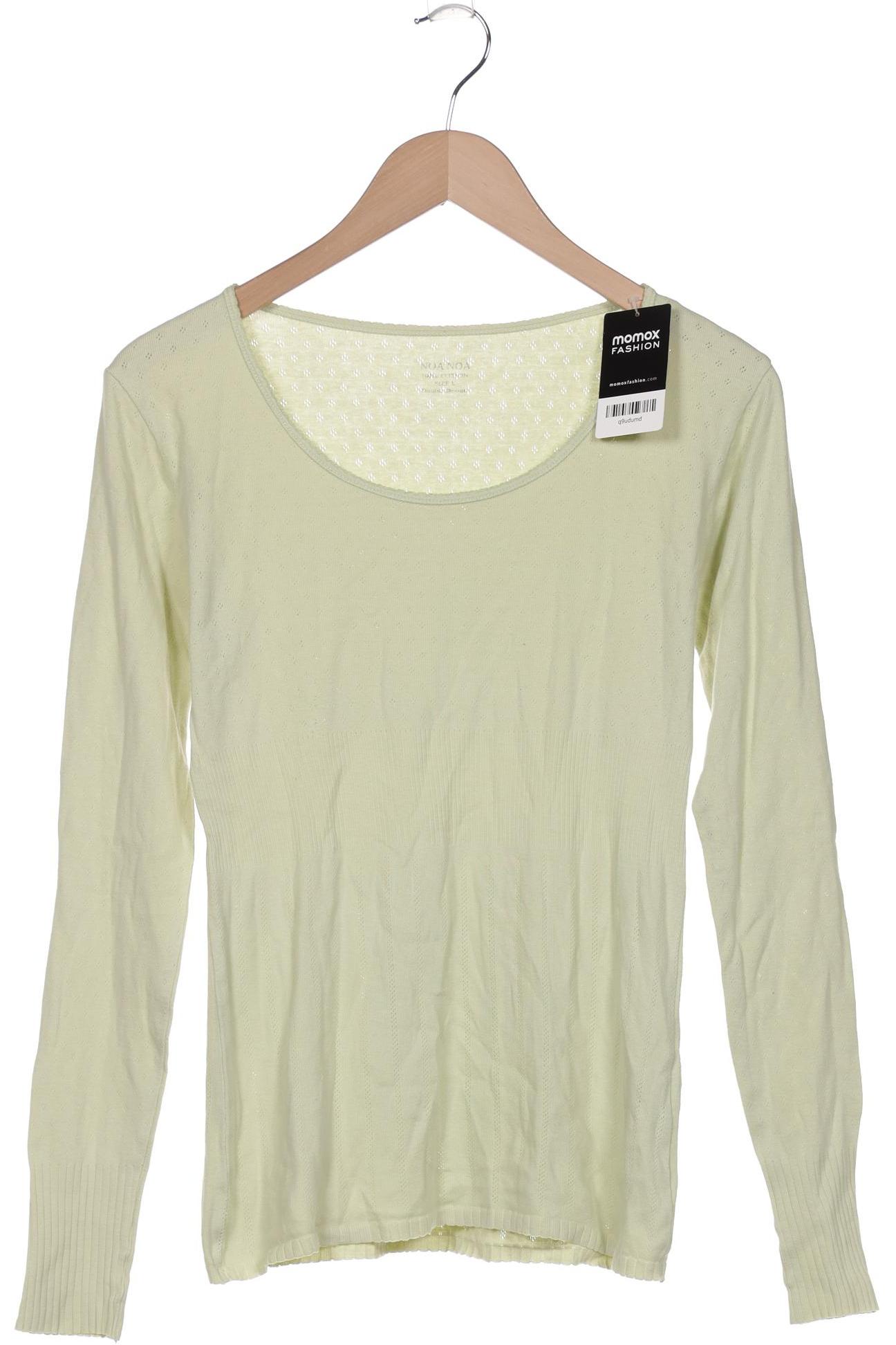 

Noa Noa Damen Langarmshirt, hellgrün, Gr. 42