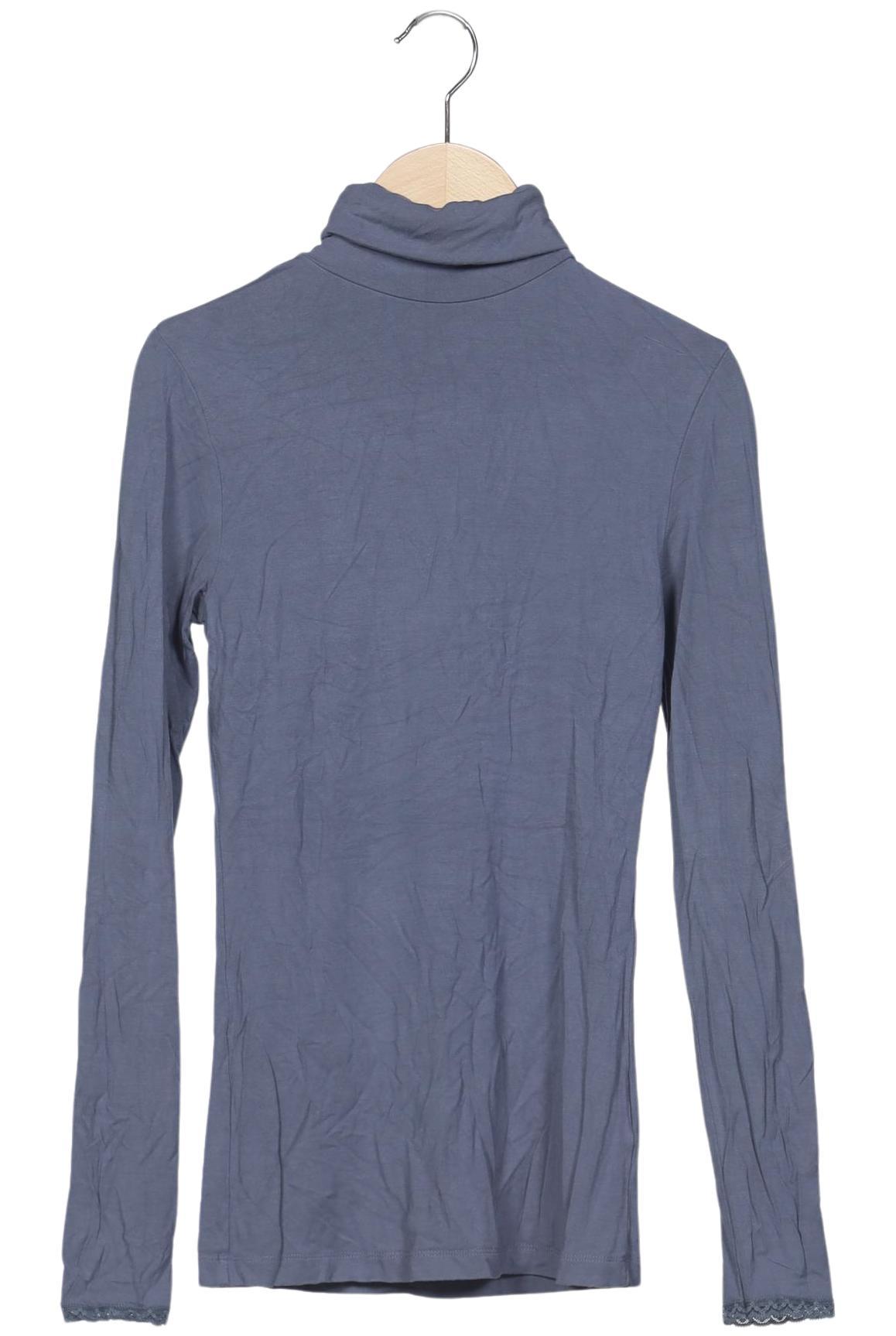 

Noa Noa Damen Langarmshirt, blau, Gr. 34