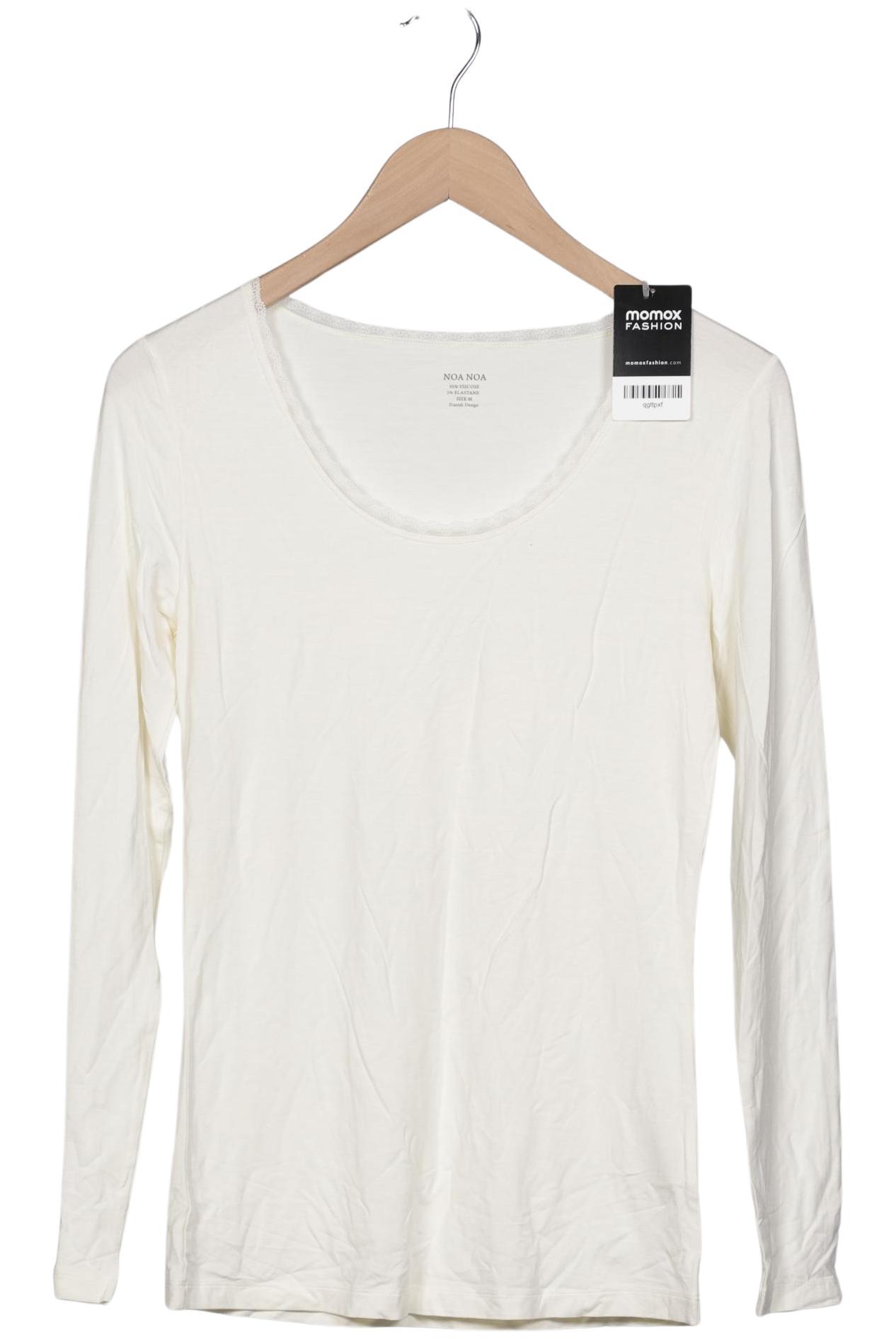 Thumbnail - Noa Noa Damen Langarmshirt, cremeweiß, Gr. 38