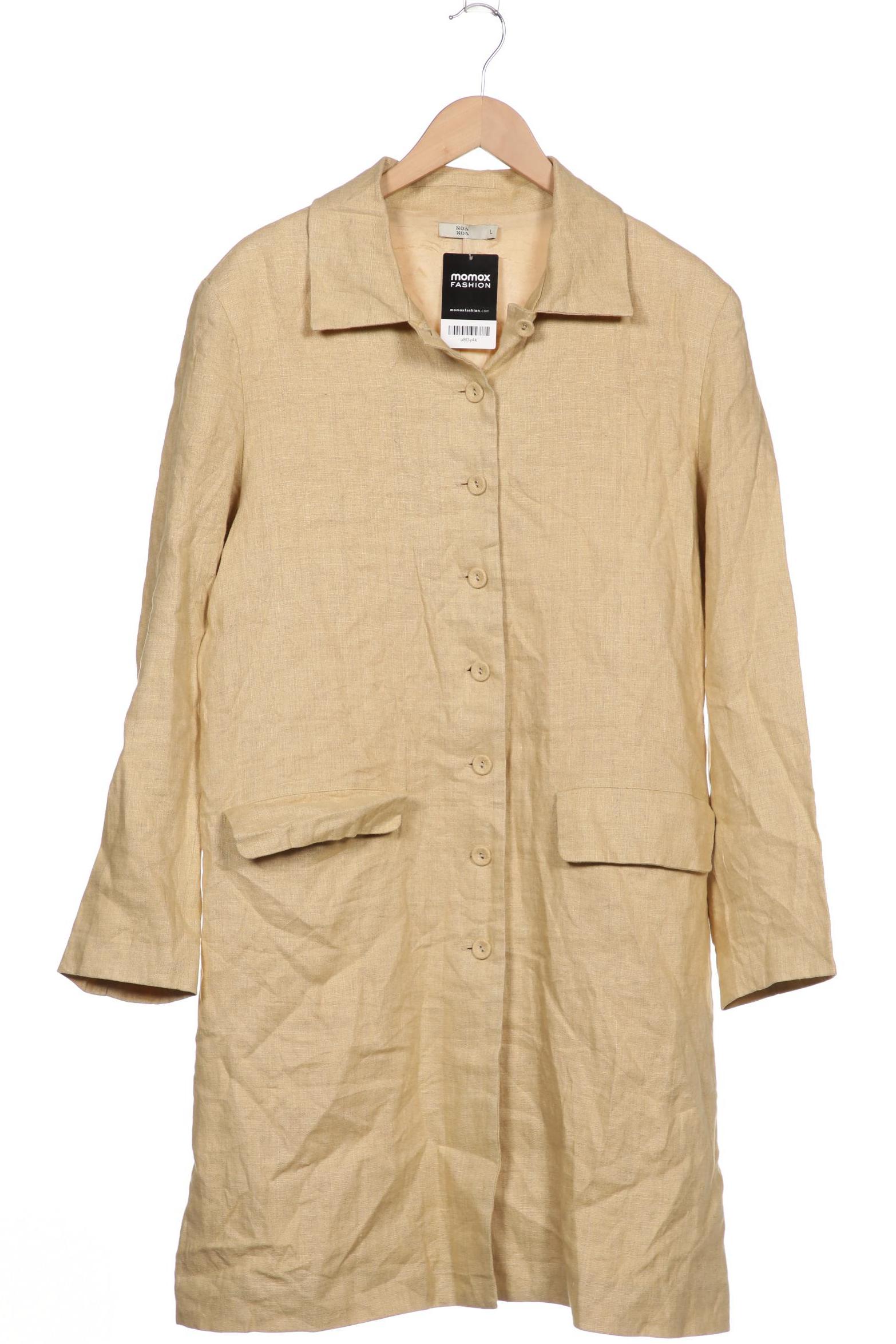 

Noa Noa Damen Mantel, beige, Gr. 42