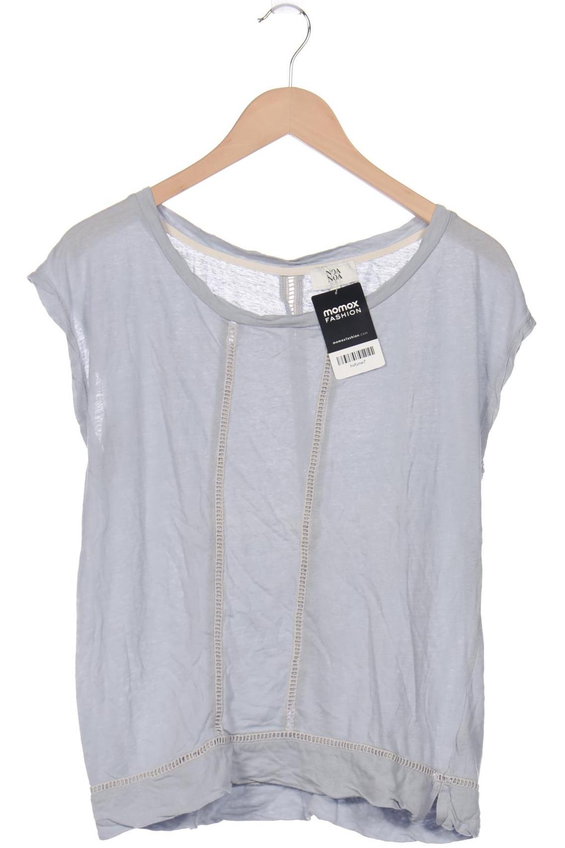 

Noa Noa Damen T-Shirt, hellblau, Gr. 34
