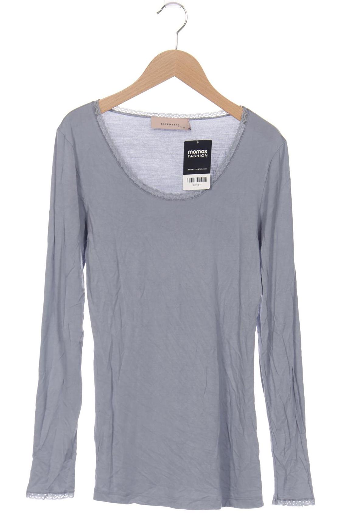 

Noa Noa Damen Langarmshirt, grau, Gr. 36