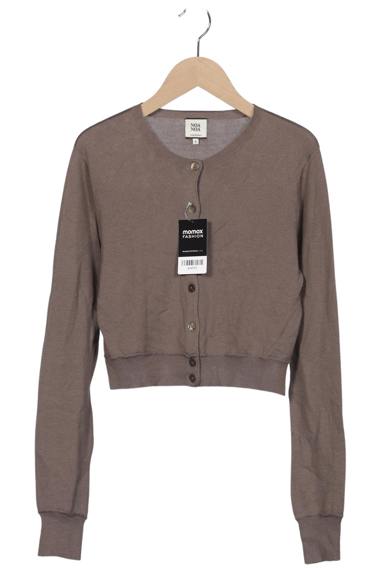 

Noa Noa Damen Strickjacke, grau, Gr. 36