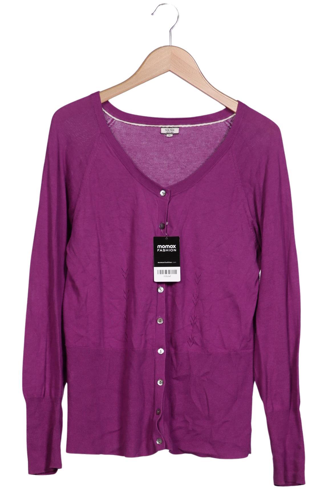 

Noa Noa Damen Strickjacke, flieder, Gr. 44