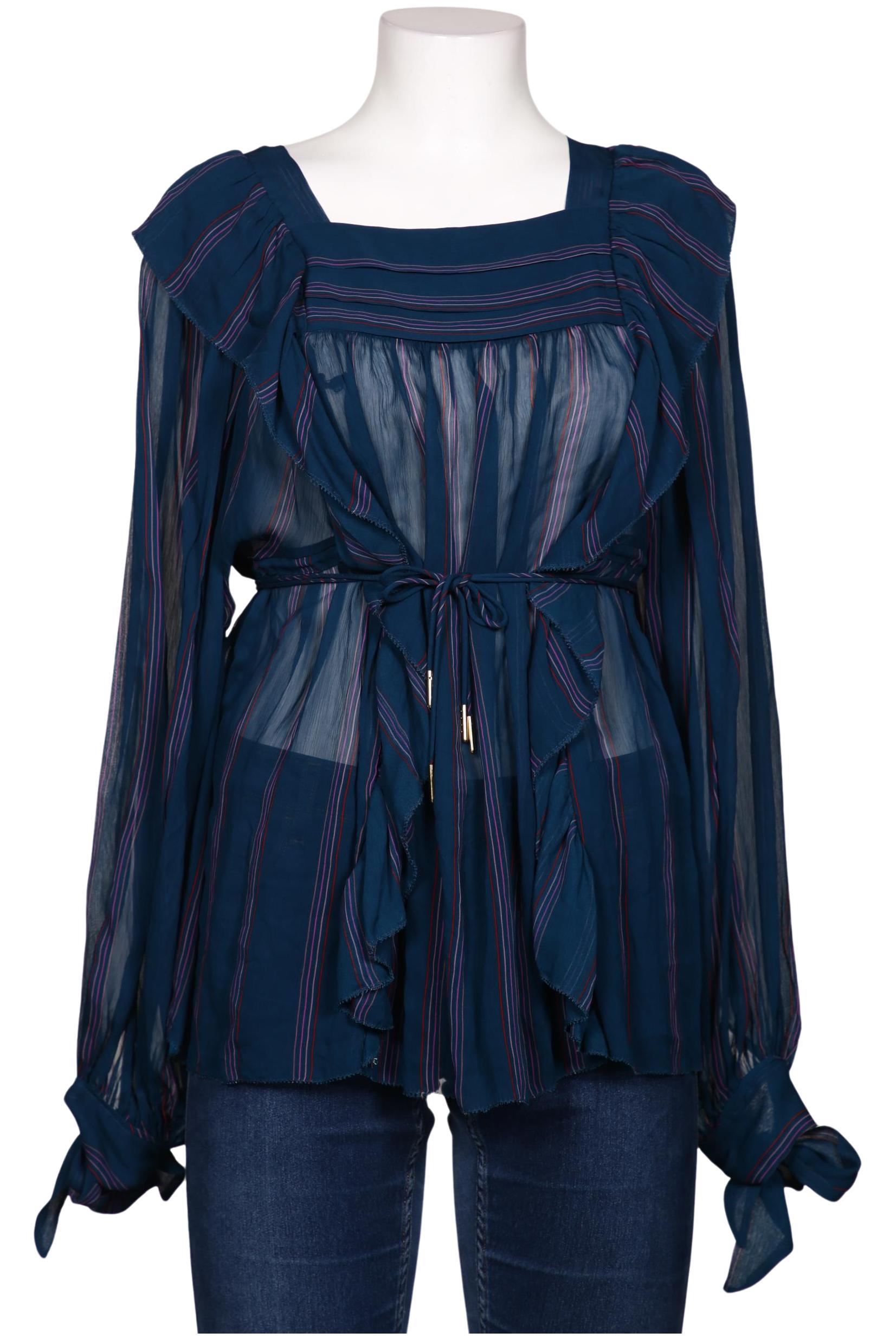 

Noa Noa Damen Bluse, blau, Gr. 40