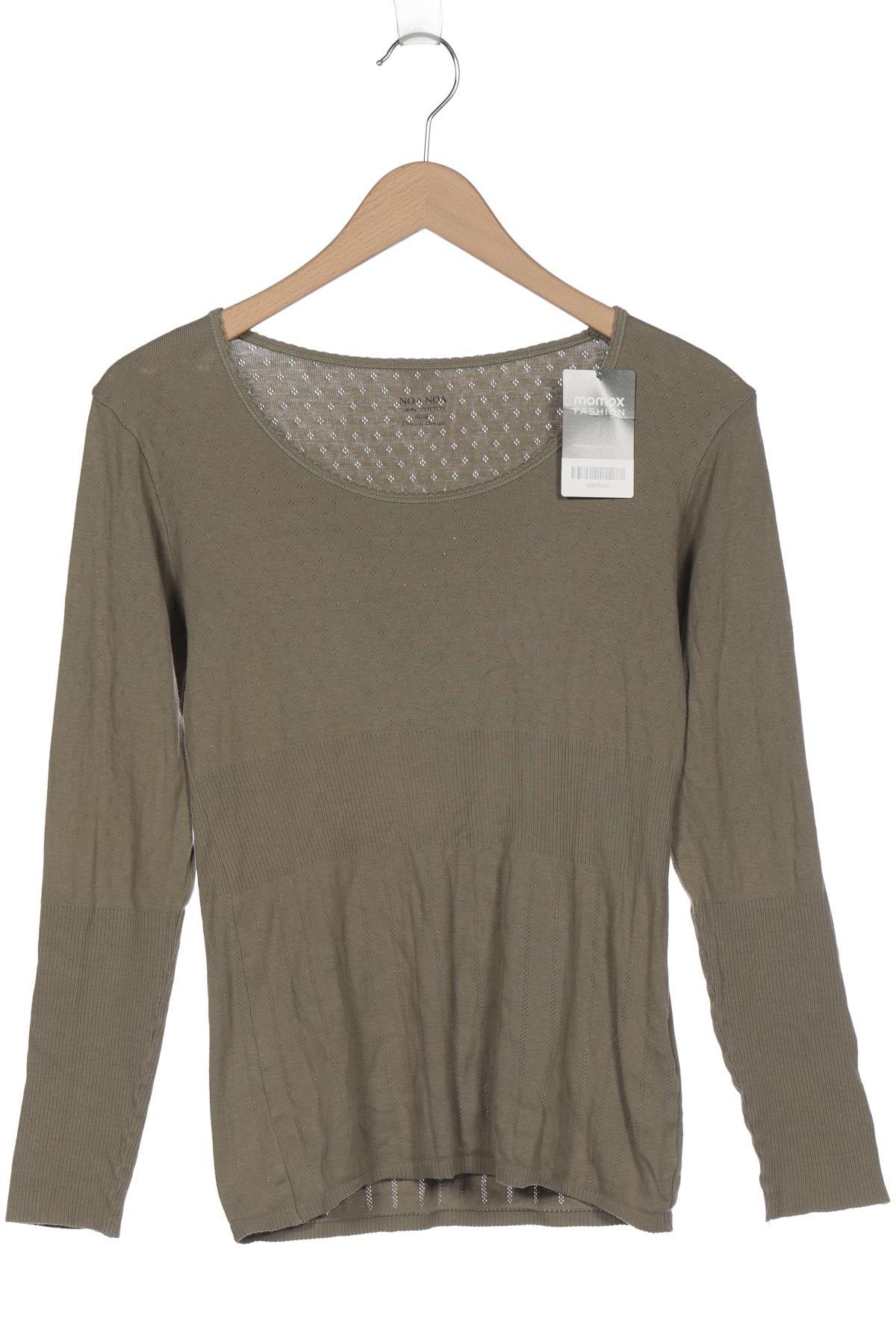 

Noa Noa Damen Langarmshirt, grün, Gr. 42