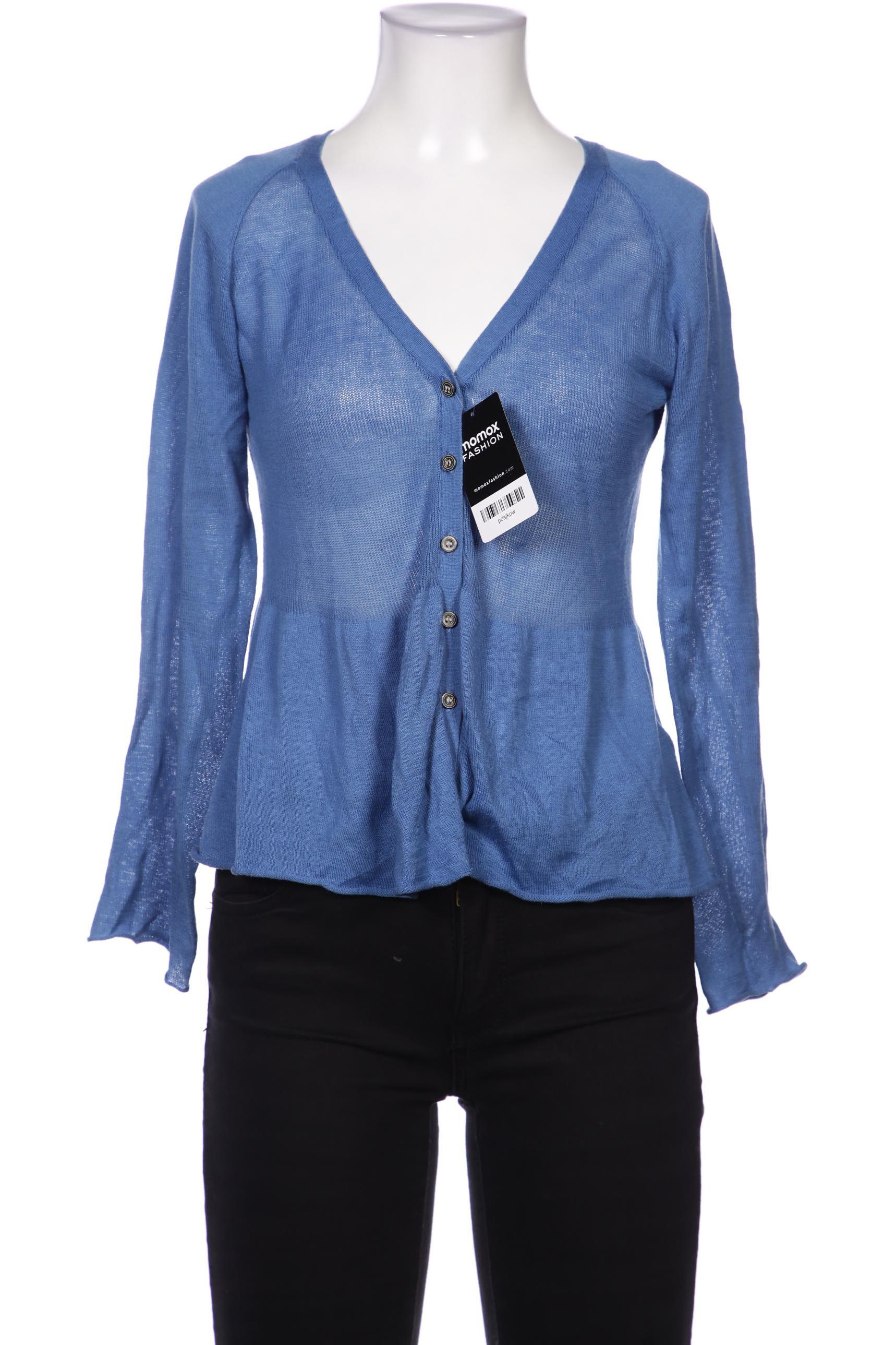 

Noa Noa Damen Strickjacke, blau, Gr. 36