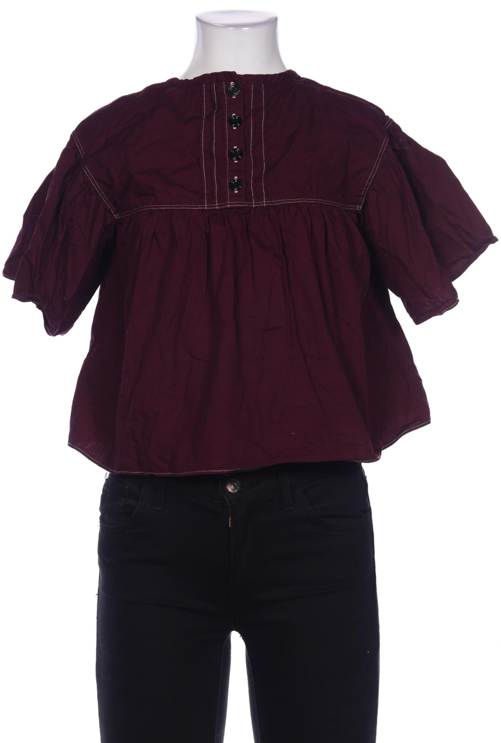 

Noa Noa Damen Bluse, bordeaux, Gr. 34