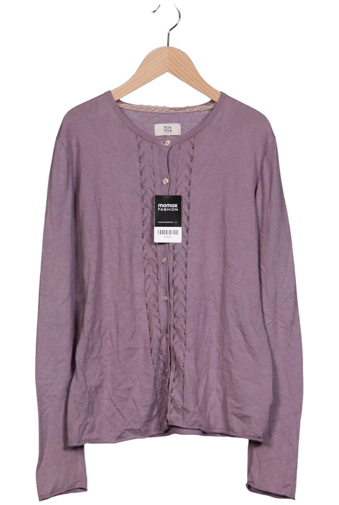 

Noa Noa Damen Strickjacke, flieder, Gr. 38