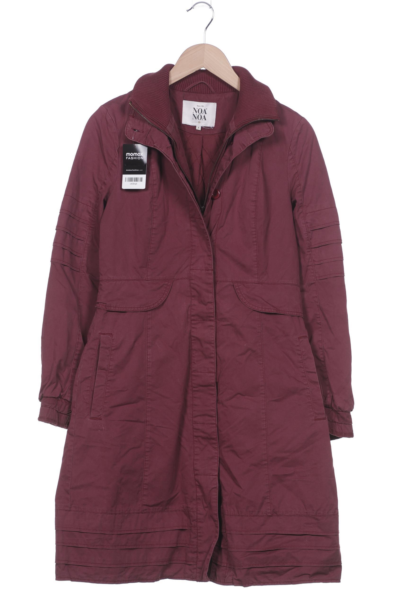 

Noa Noa Damen Mantel, bordeaux, Gr. 36