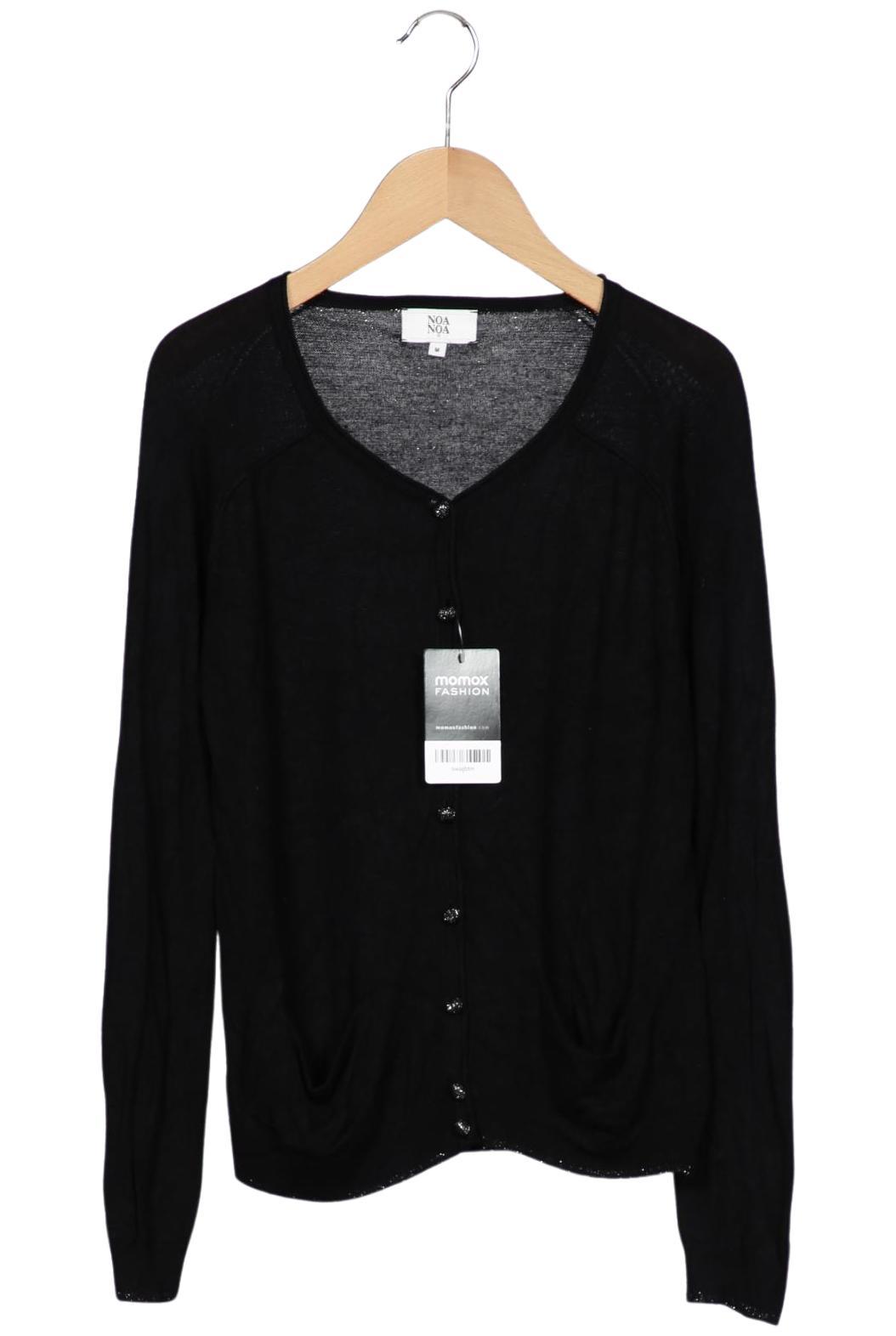 

Noa Noa Damen Strickjacke, schwarz, Gr. 38