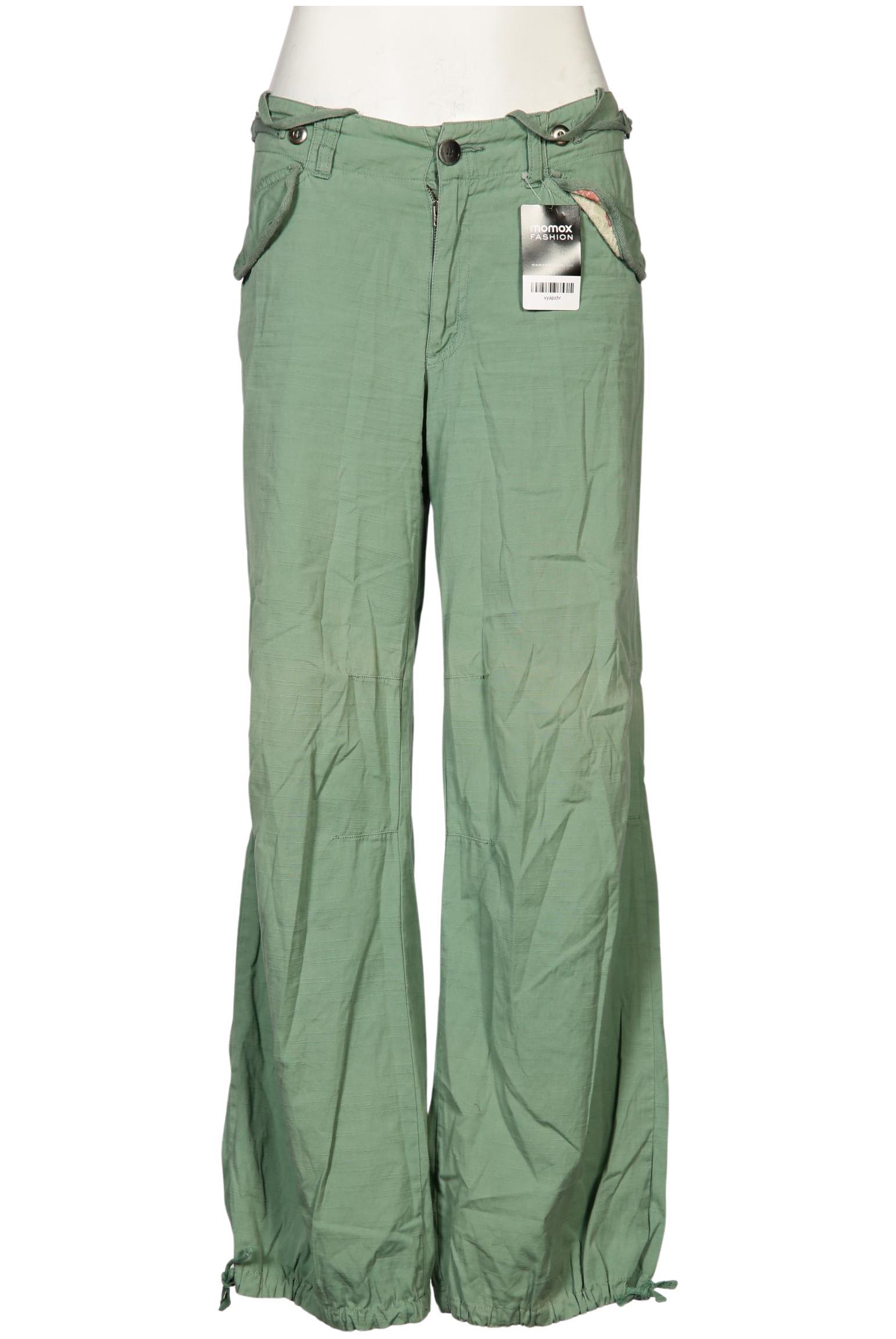 

Noa Noa Damen Stoffhose, grün, Gr. 0