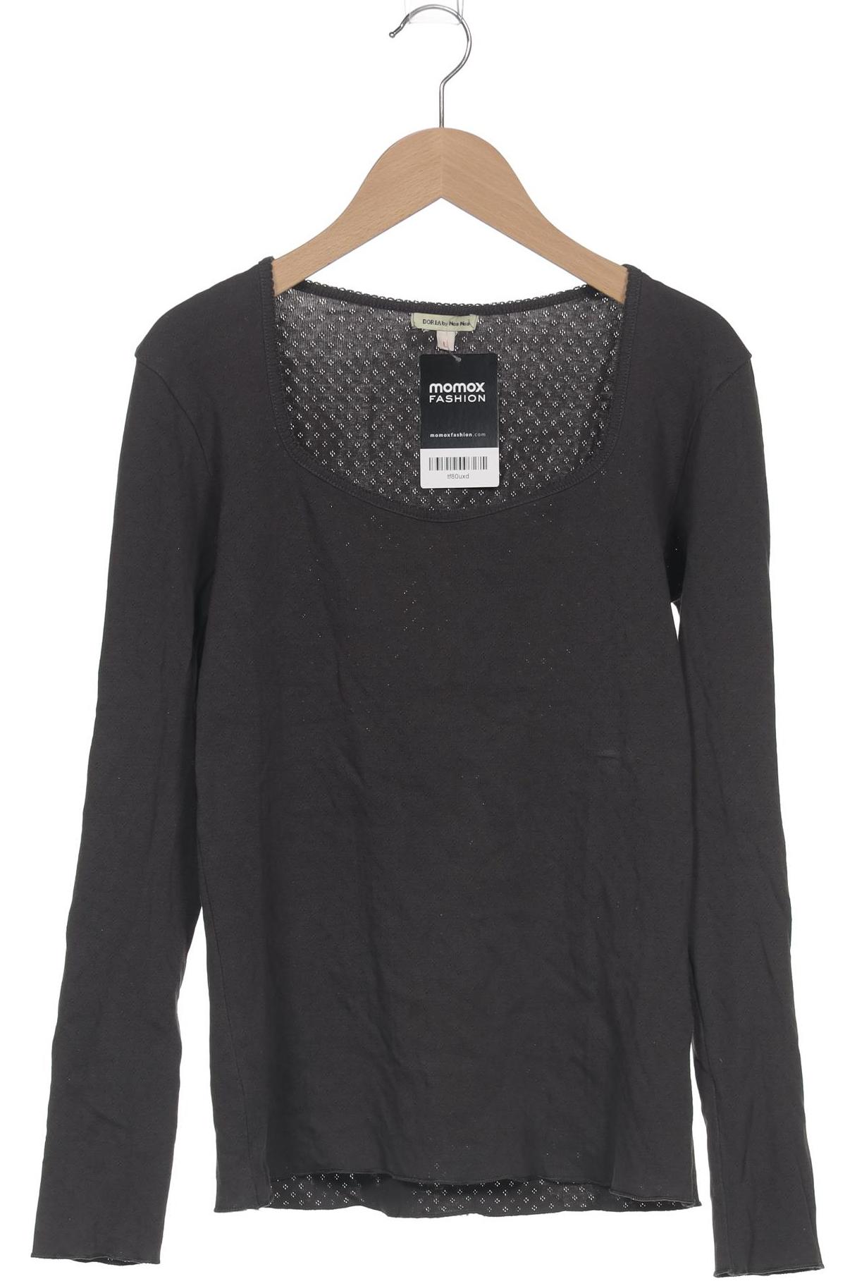 

Noa Noa Damen Langarmshirt, grau, Gr. 42