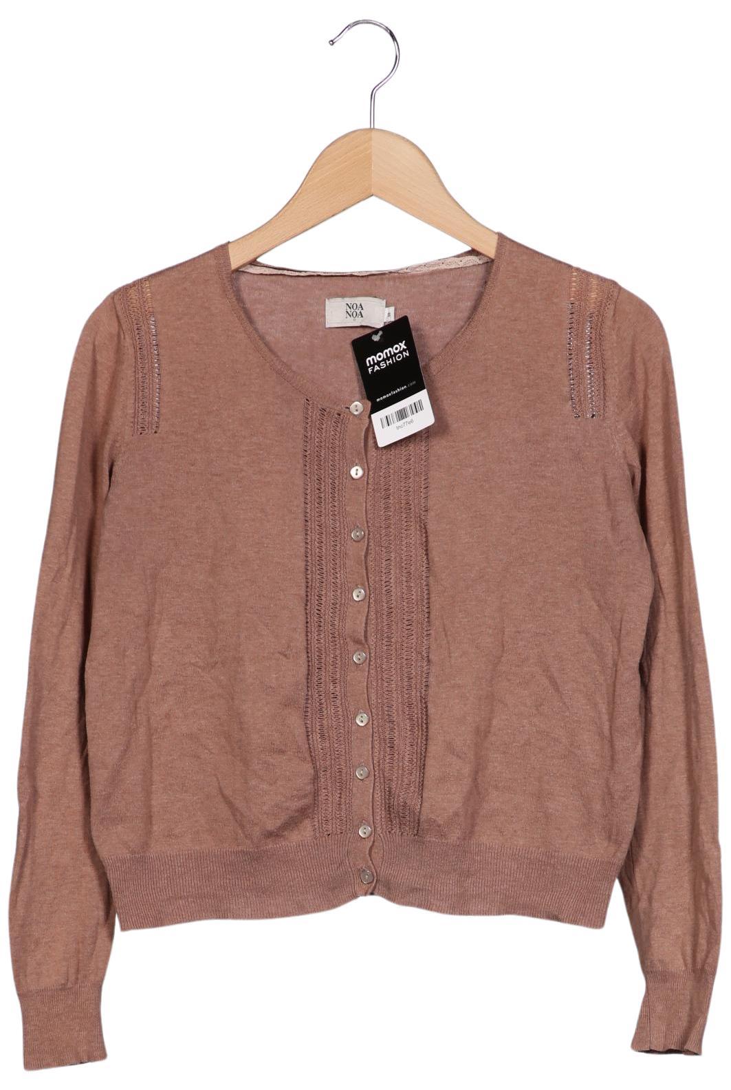 

Noa Noa Damen Strickjacke, braun, Gr. 36