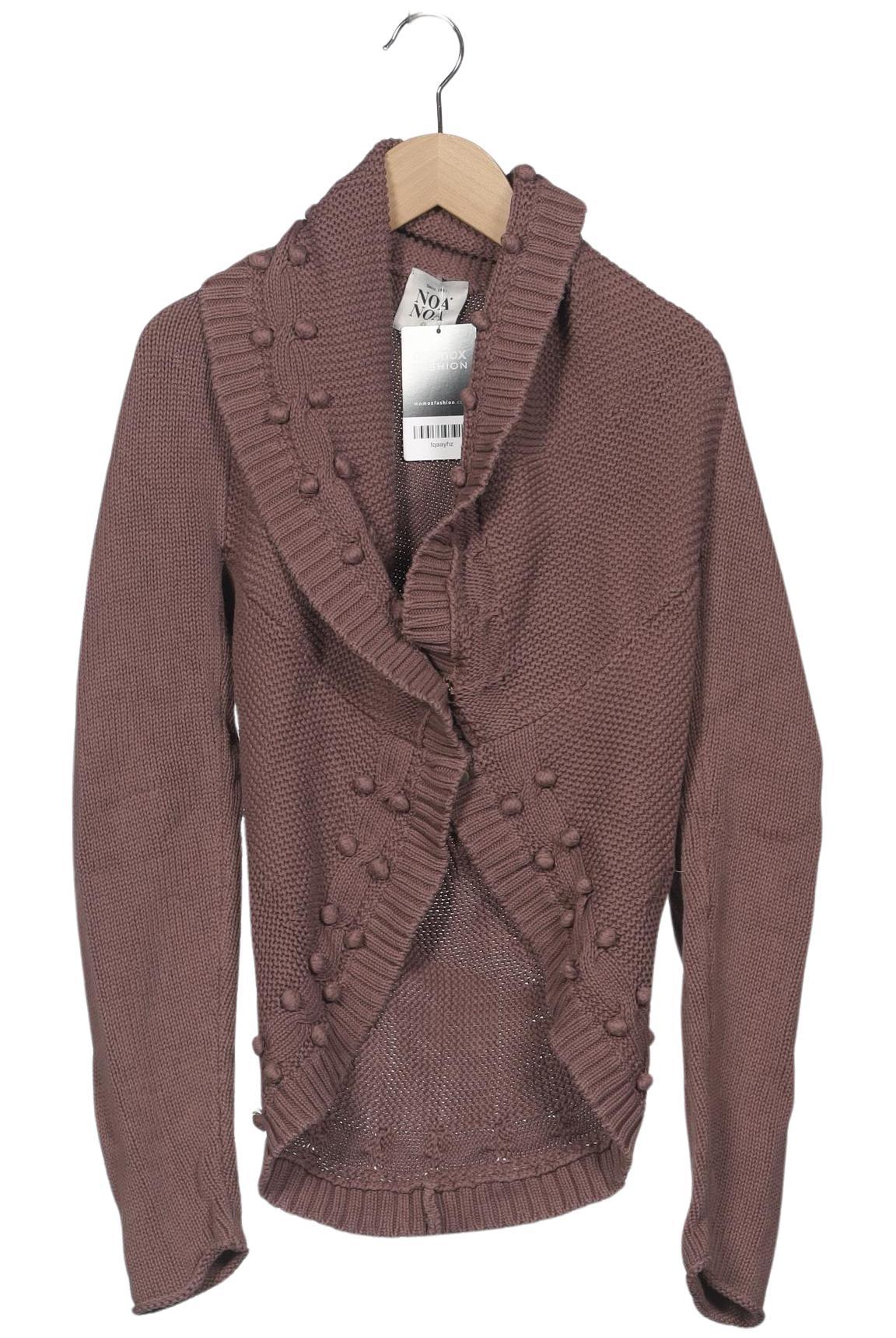 

Noa Noa Damen Strickjacke, braun, Gr. 38