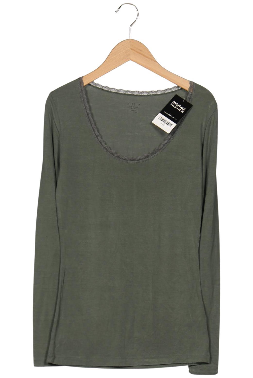 

Noa Noa Damen Langarmshirt, grün, Gr. 34