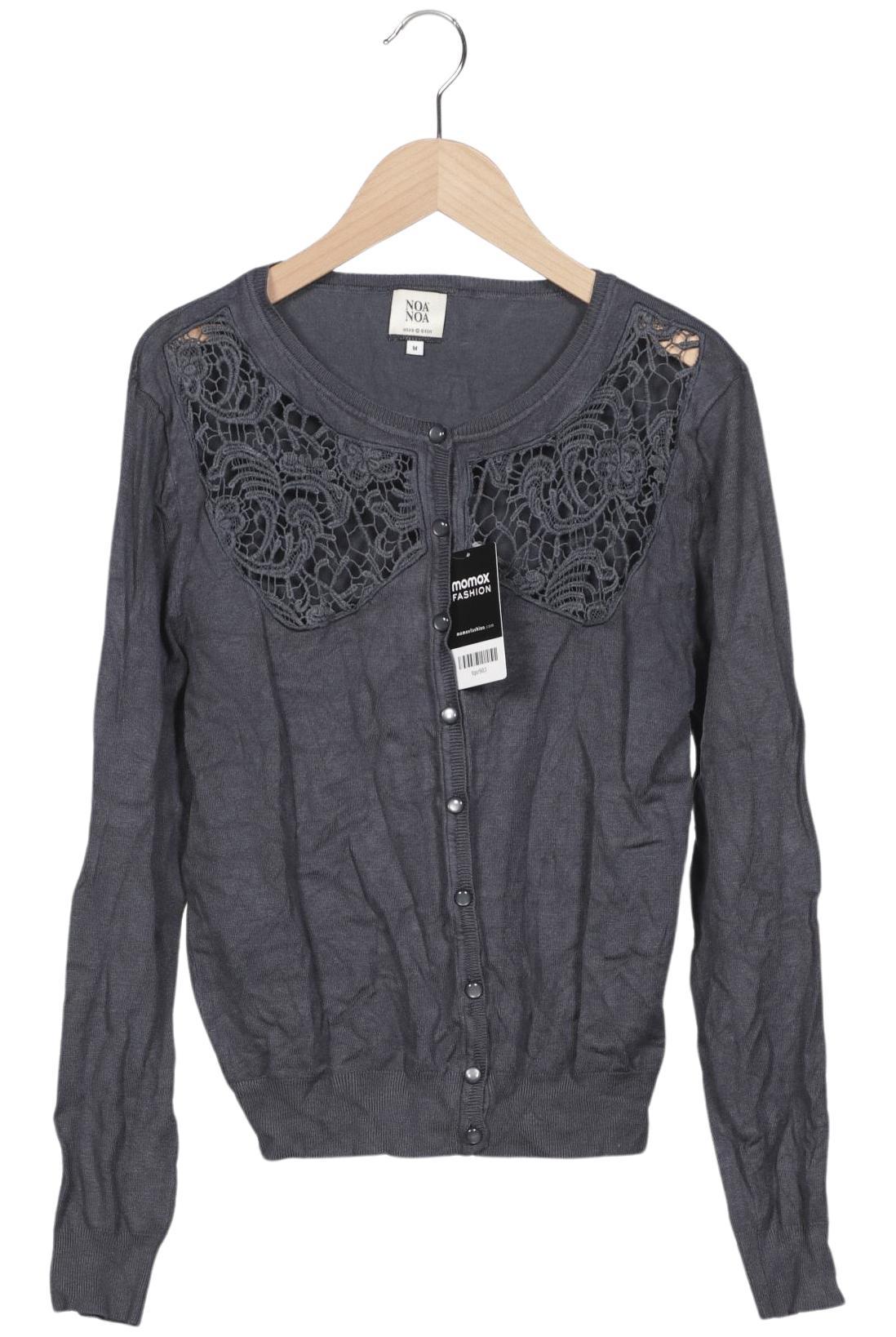 

Noa Noa Damen Strickjacke, grau, Gr. 38