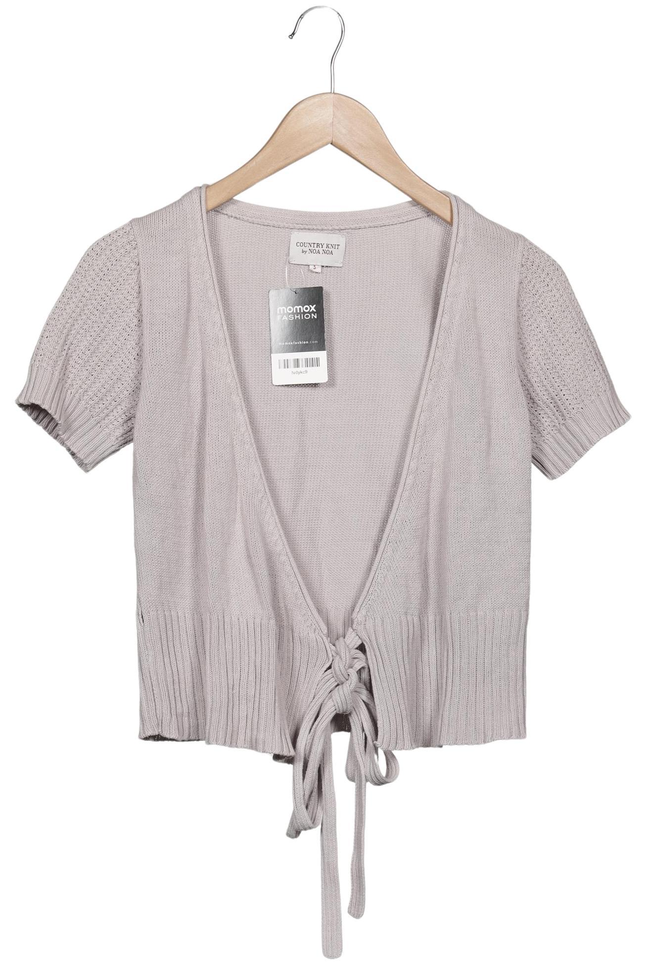 

Noa Noa Damen Strickjacke, beige, Gr. 36