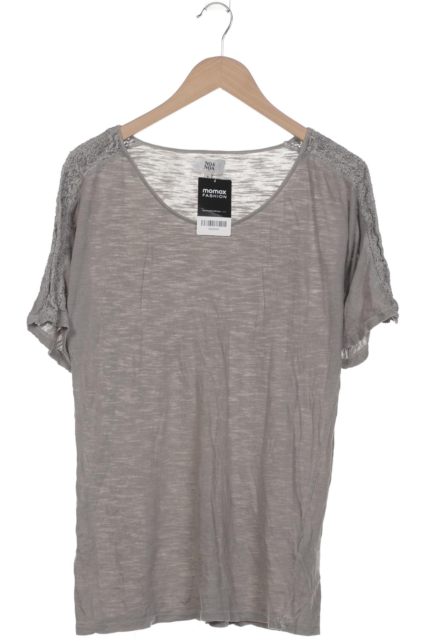 

Noa Noa Damen T-Shirt, grau, Gr. 36