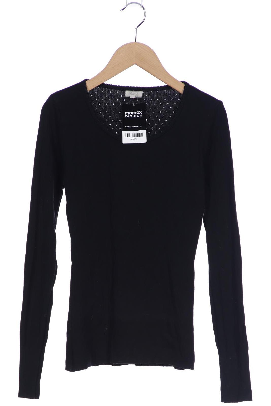 

Noa Noa Damen Langarmshirt, schwarz, Gr. 36