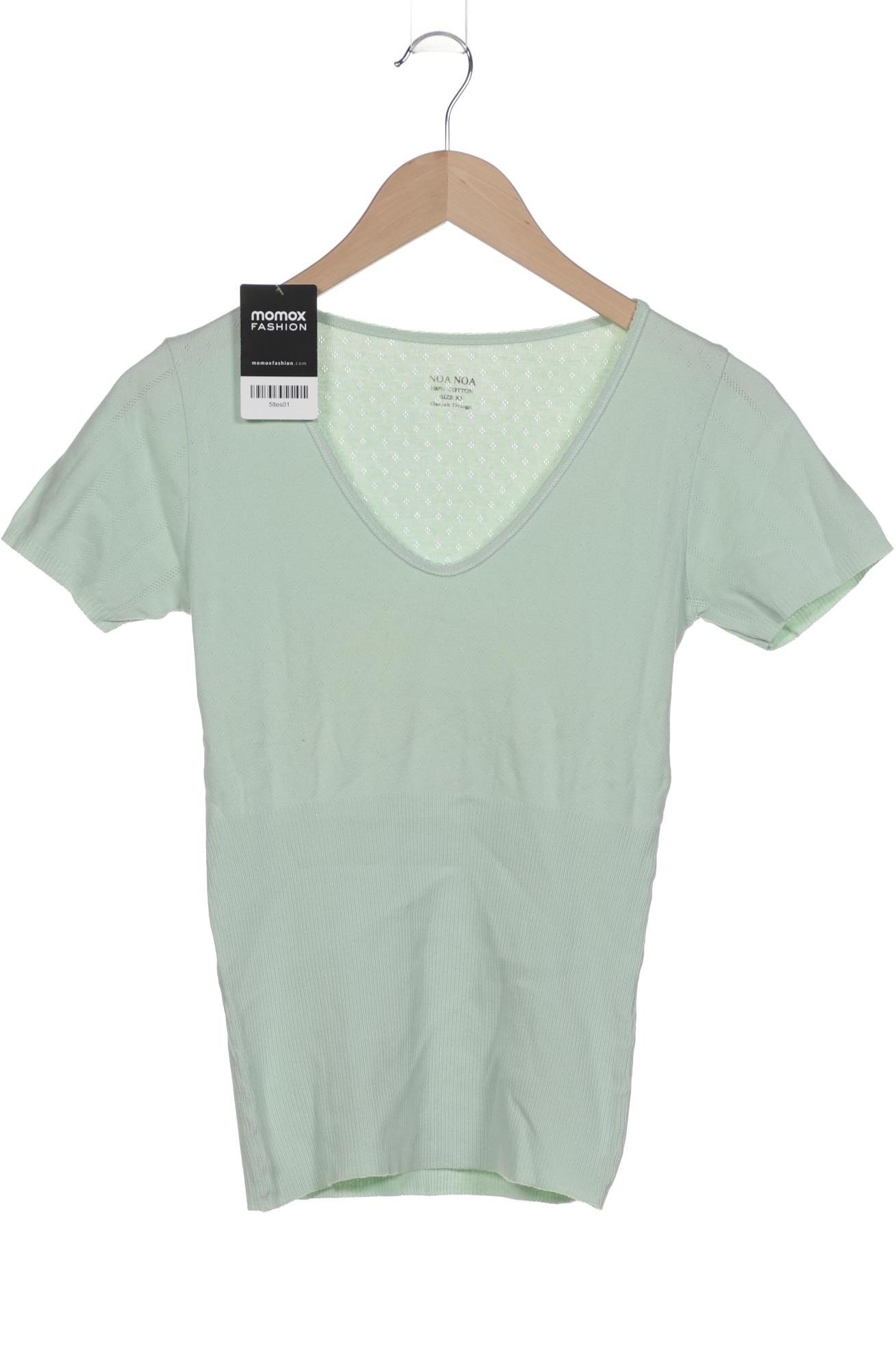 

Noa Noa Damen T-Shirt, hellgrün, Gr. 34