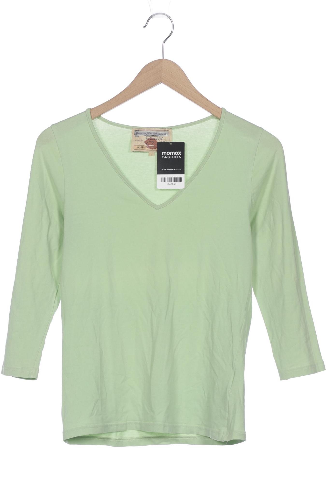 

Noa Noa Damen Langarmshirt, grün, Gr. 42