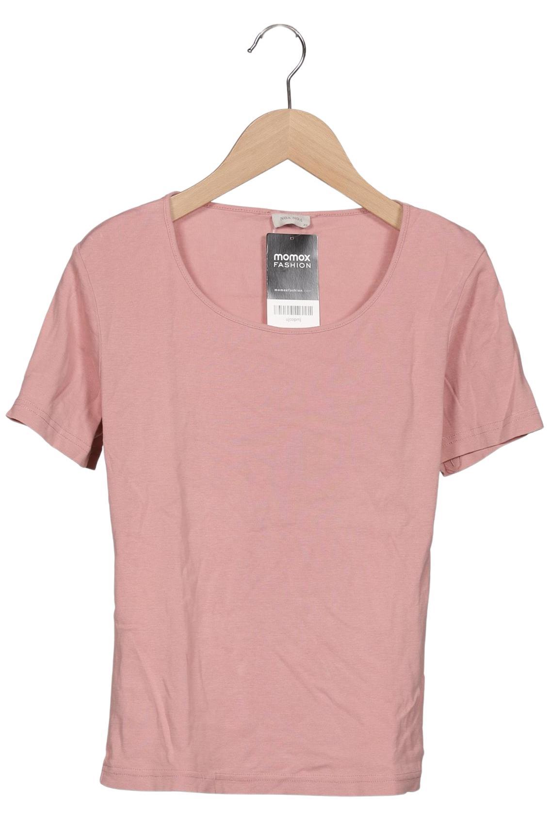 

Noa Noa Damen T-Shirt, pink, Gr. 34