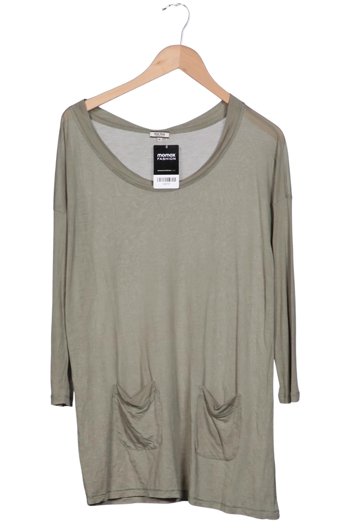 

Noa Noa Damen Langarmshirt, hellgrün, Gr. 38