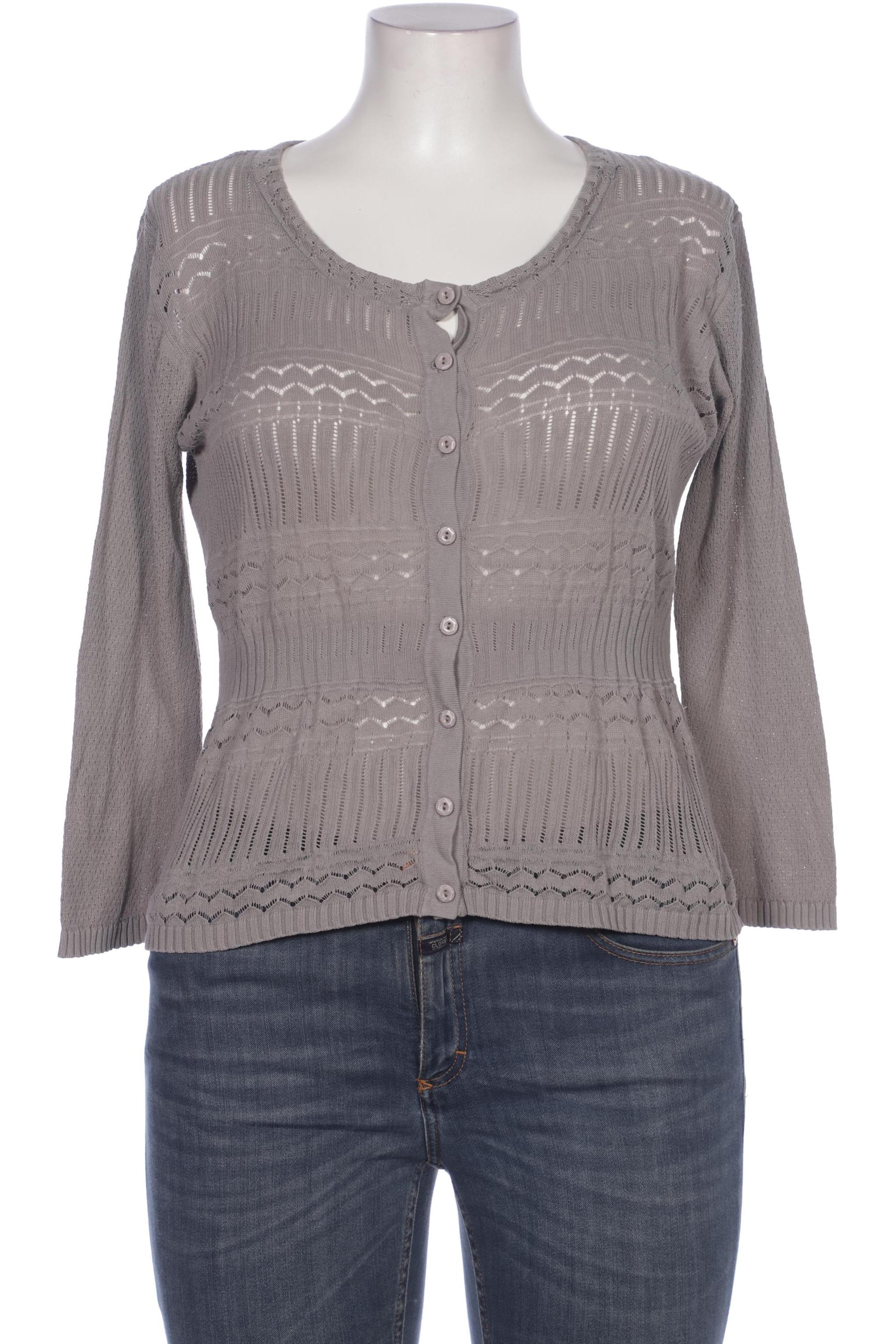 

Noa Noa Damen Strickjacke, grau, Gr. 42