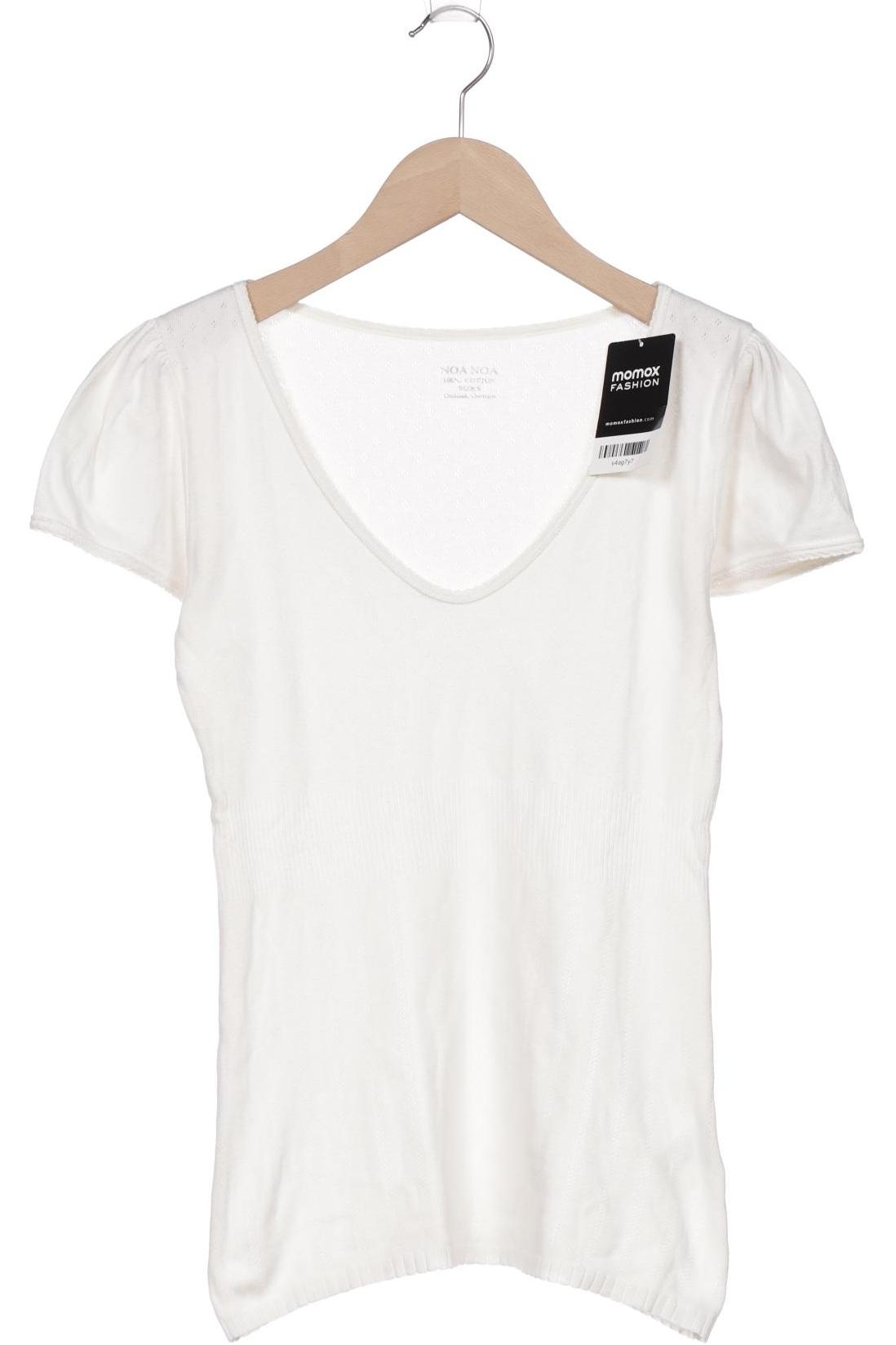 

Noa Noa Damen T-Shirt, cremeweiß