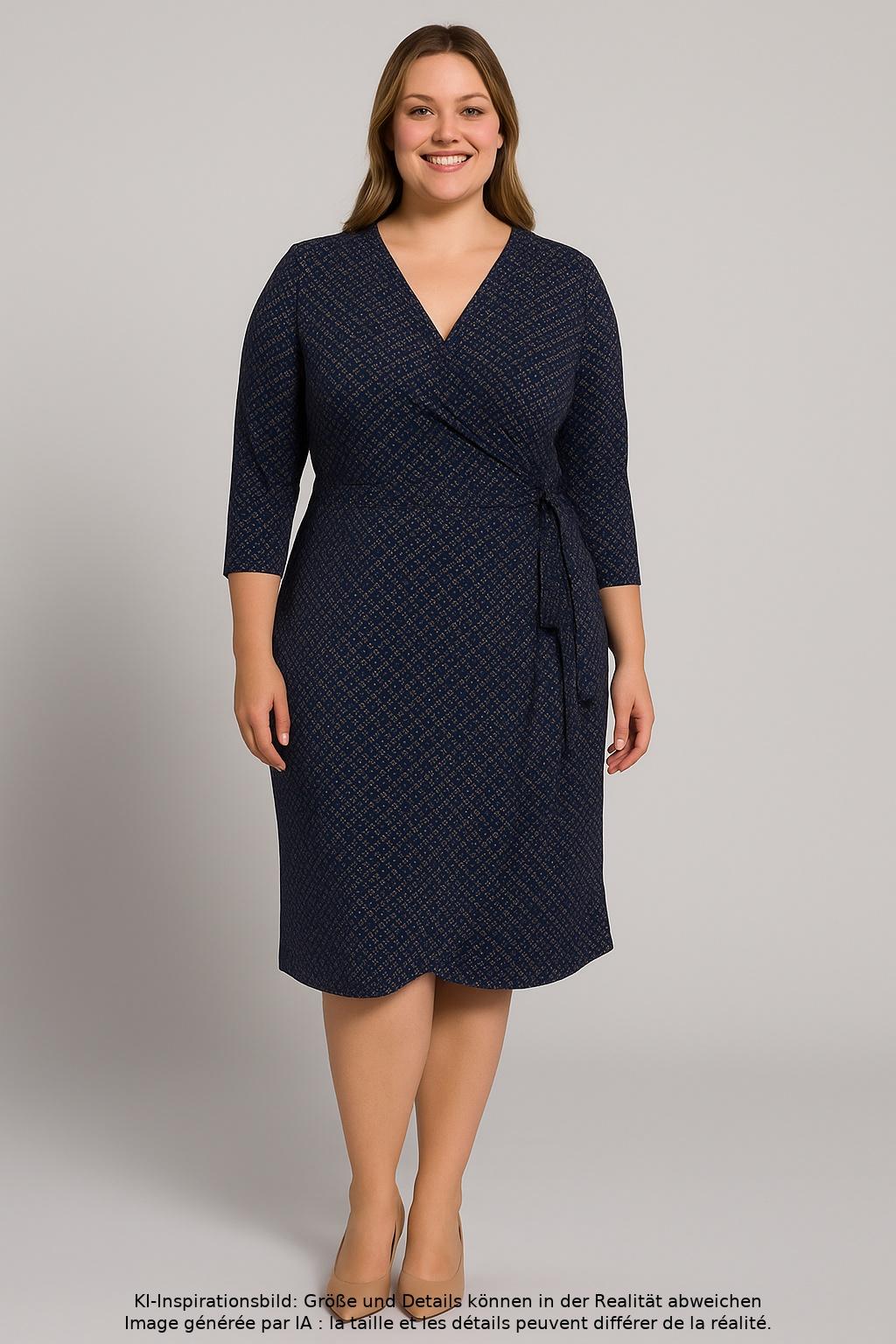 

Noa Noa Damen Kleid, marineblau, Gr. 46