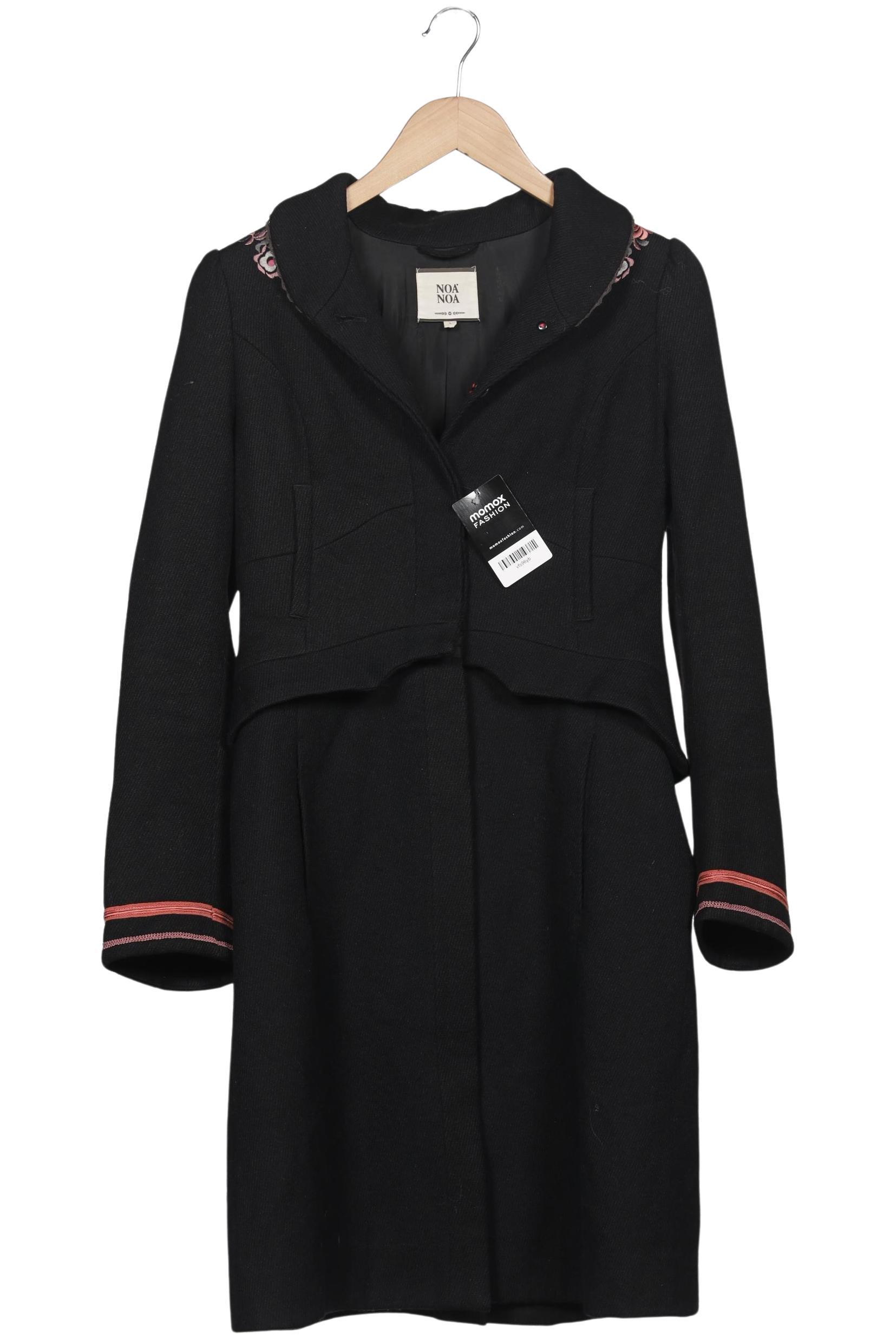 

Noa Noa Damen Mantel, schwarz, Gr. 36