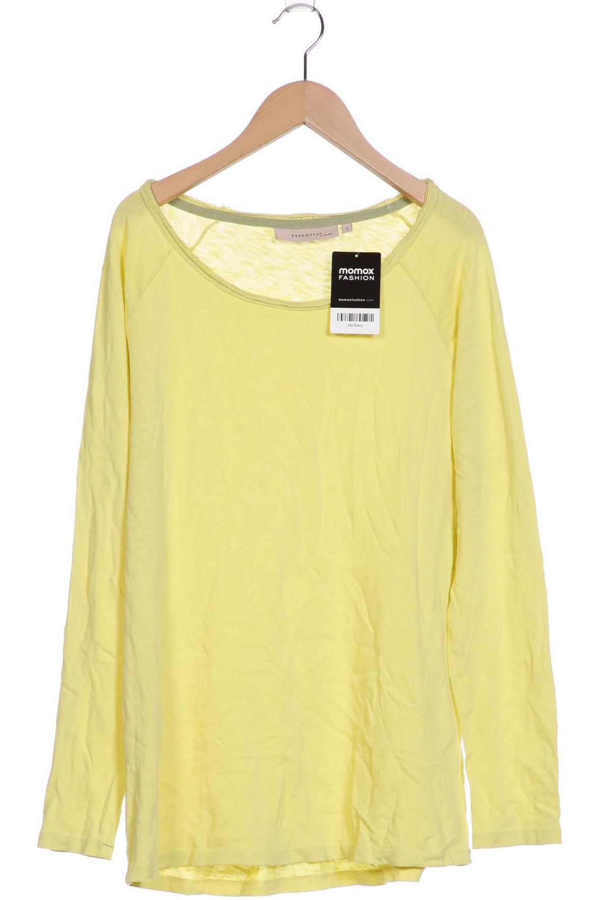 

Noa Noa Damen Langarmshirt, gelb, Gr. 36
