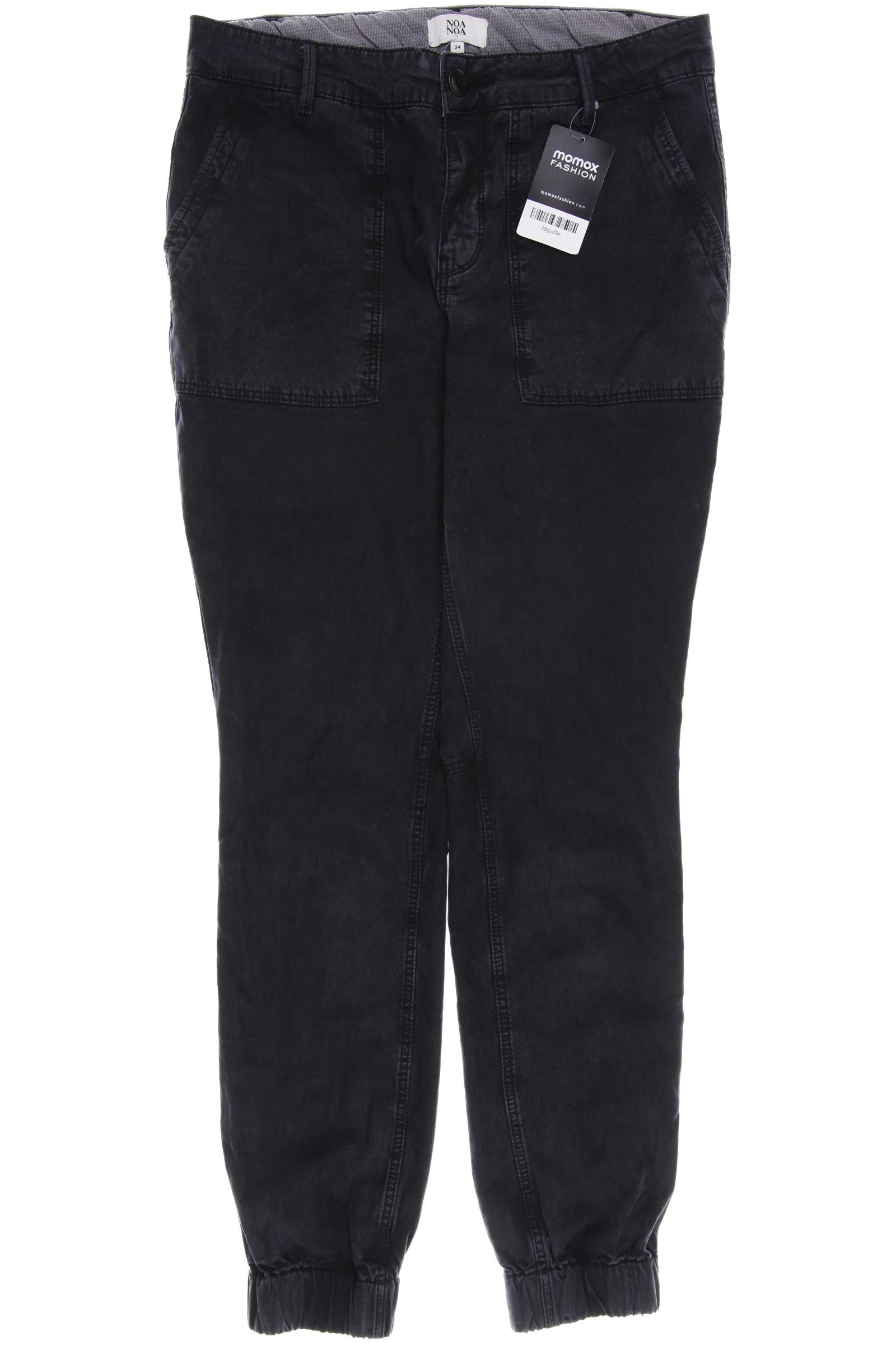 

Noa Noa Damen Jeans, schwarz, Gr. 34