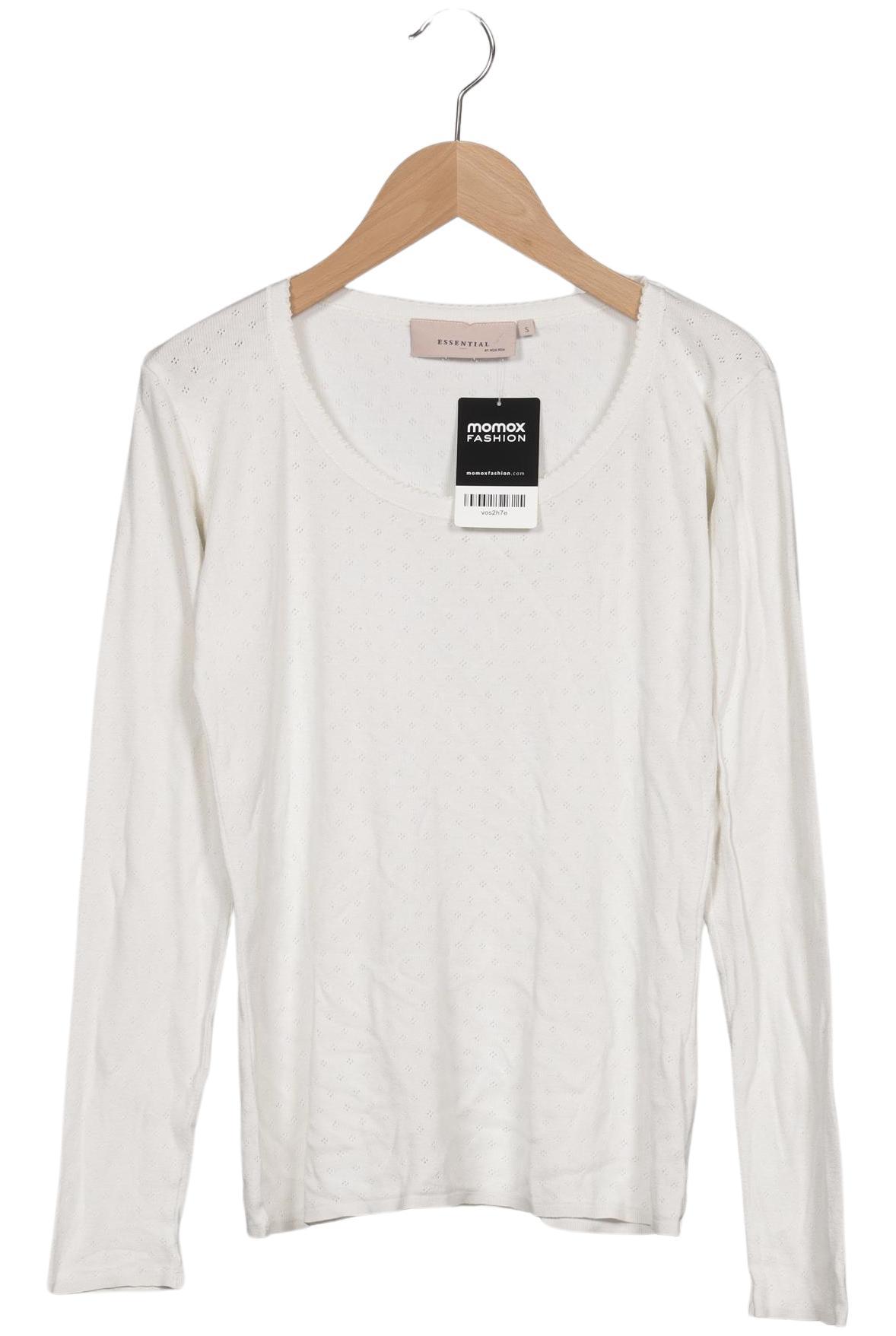 

Noa Noa Damen Langarmshirt, cremeweiß, Gr. 36