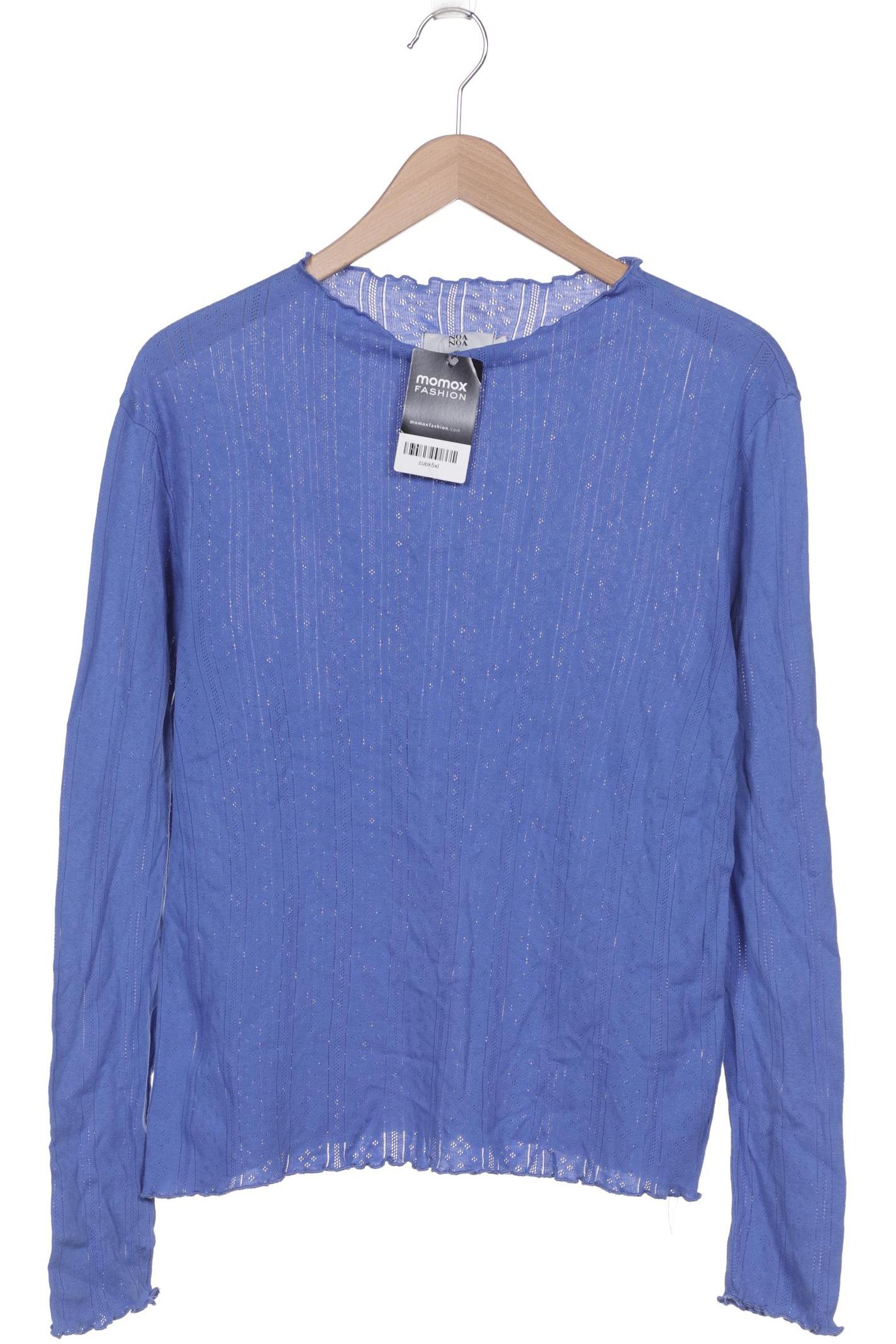 

Noa Noa Damen Langarmshirt, blau, Gr. 42
