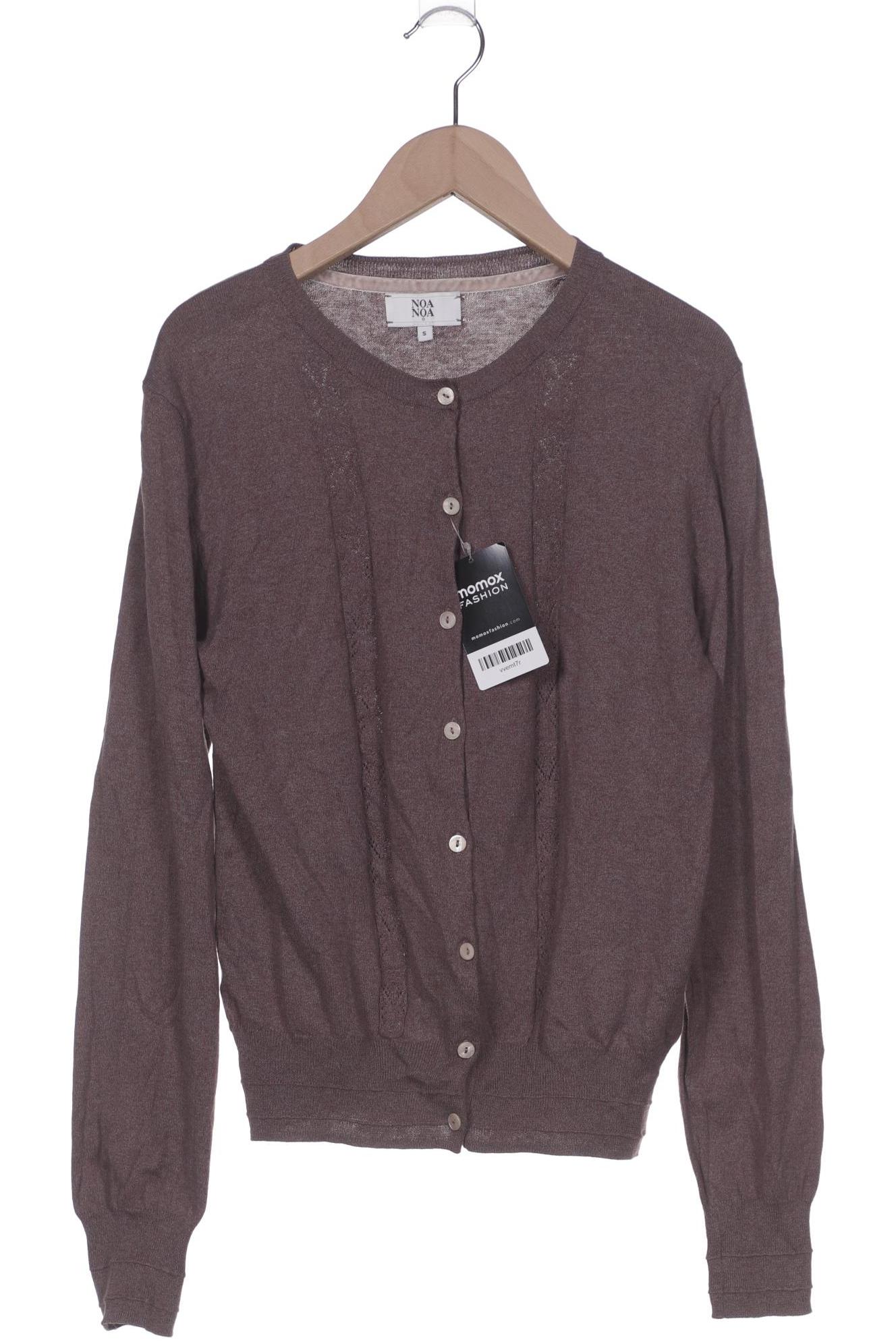 

Noa Noa Damen Strickjacke, braun, Gr. 36