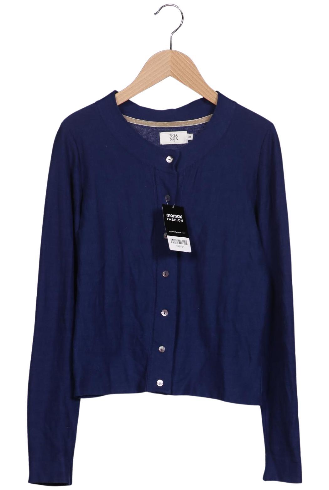 

Noa Noa Damen Strickjacke, marineblau, Gr. 34