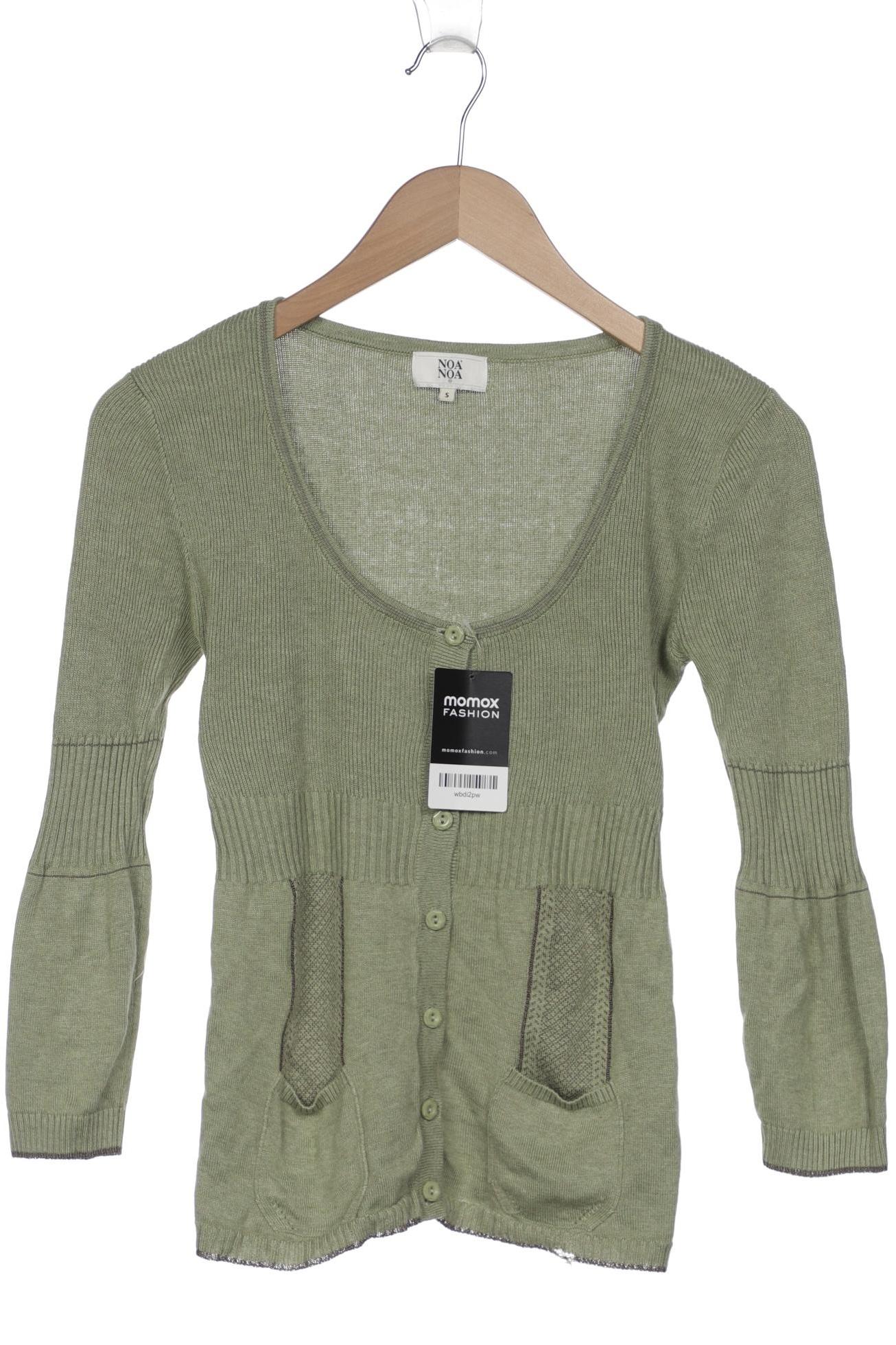 

Noa Noa Damen Strickjacke, hellgrün, Gr. 36
