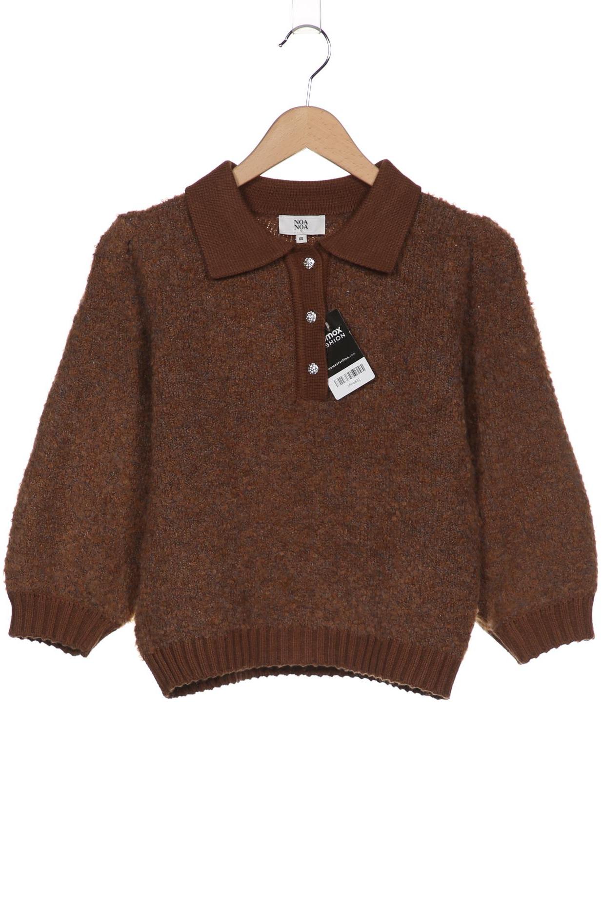 

Noa Noa Damen Pullover, braun, Gr. 34