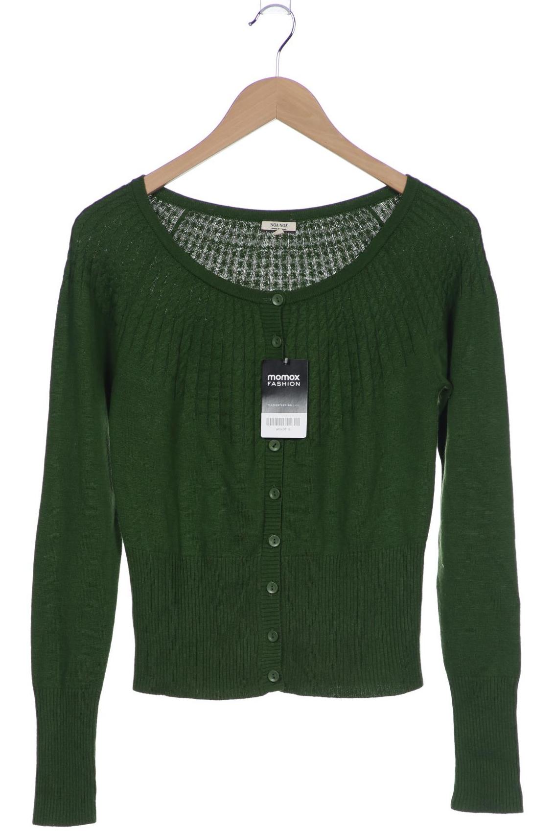 

Noa Noa Damen Strickjacke, grün, Gr. 36